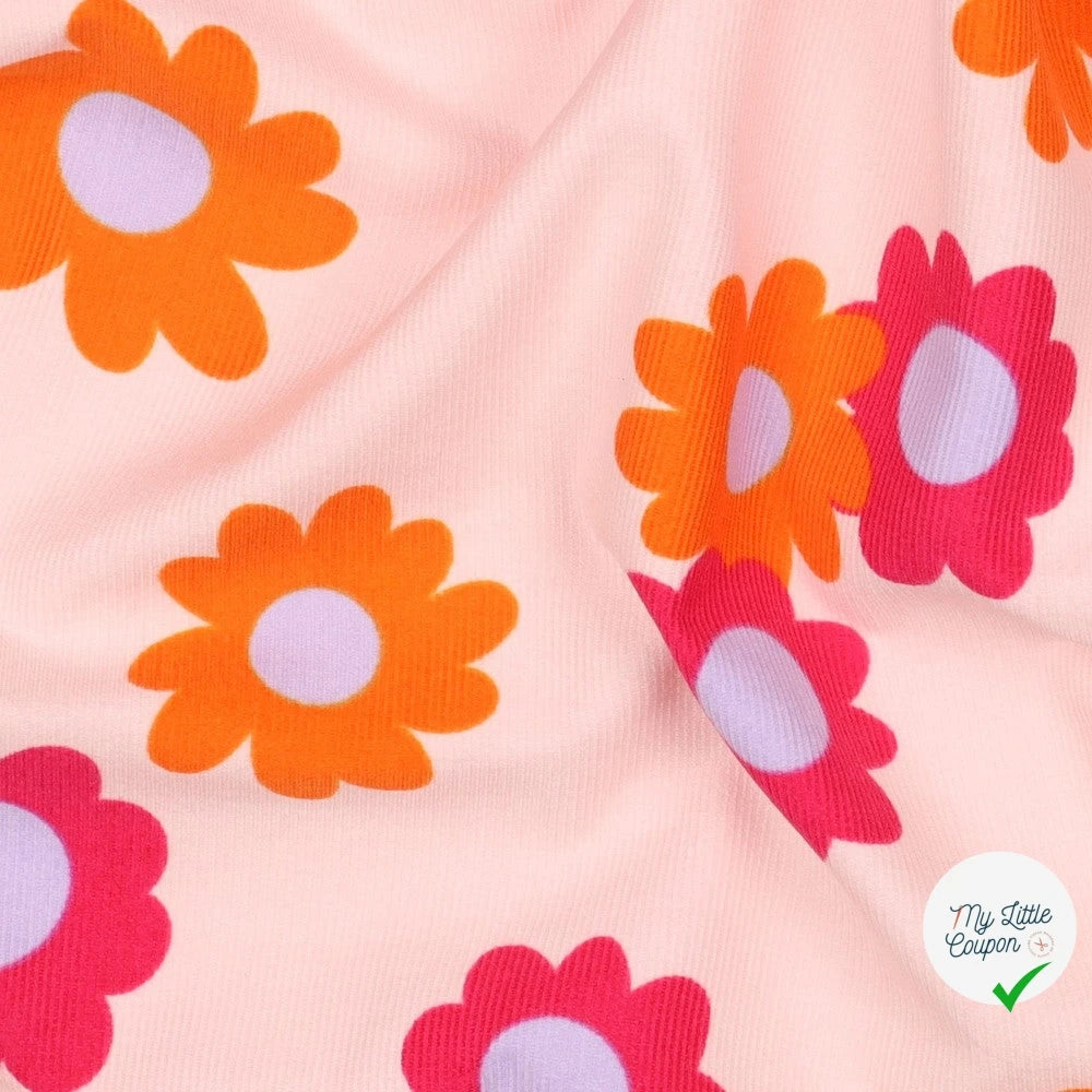 BABYCORD FLOWERS – LIGHT PINK - My Little Coupon