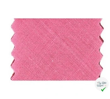 BIAIS UNI ROSE 20mm 100% COTON - My Little Coupon