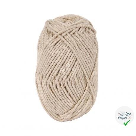BOBINE DE HAPPY COTTON DMC 20 G BEIGE - My Little Coupon