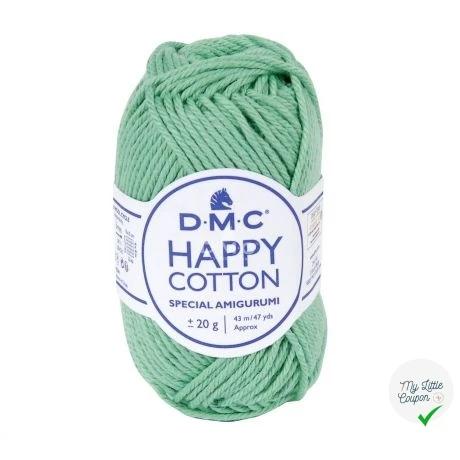 BOBINE DE HAPPY COTTON DMC 20 G VERT AMANDE - My Little Coupon