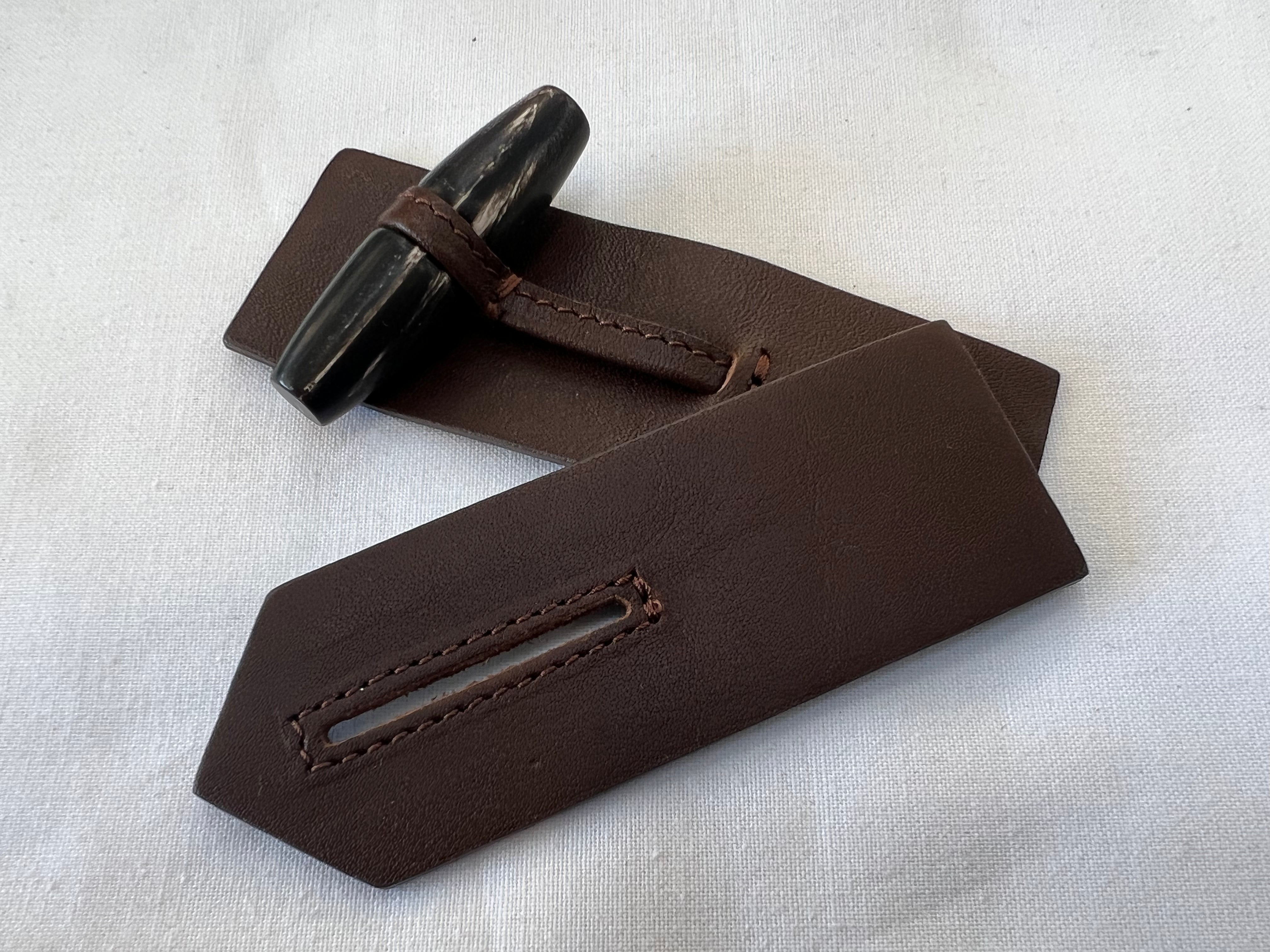 BRANDEBOURG CUIR MARRON - My Little Coupon
