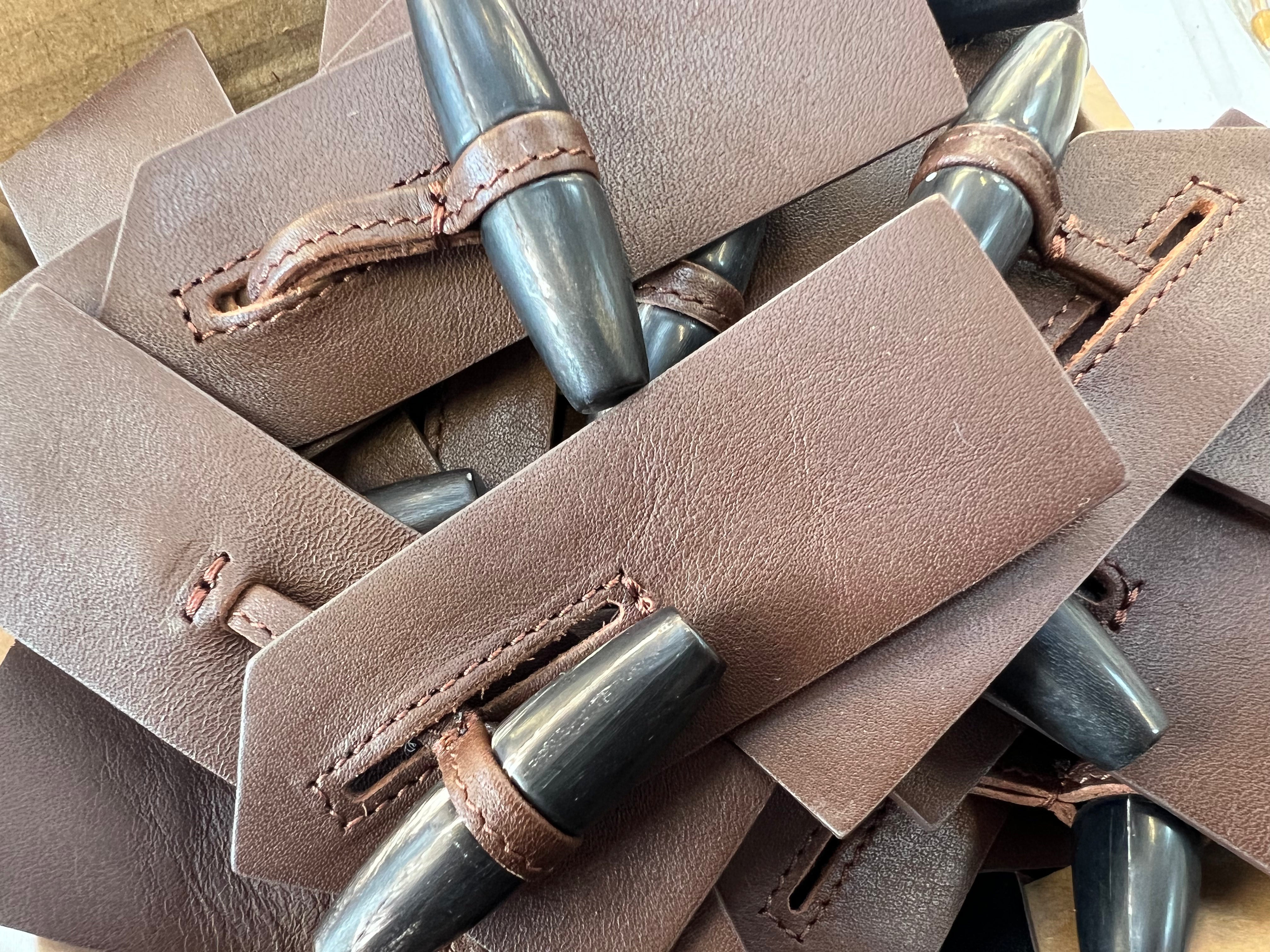 BRANDEBOURG CUIR MARRON - My Little Coupon