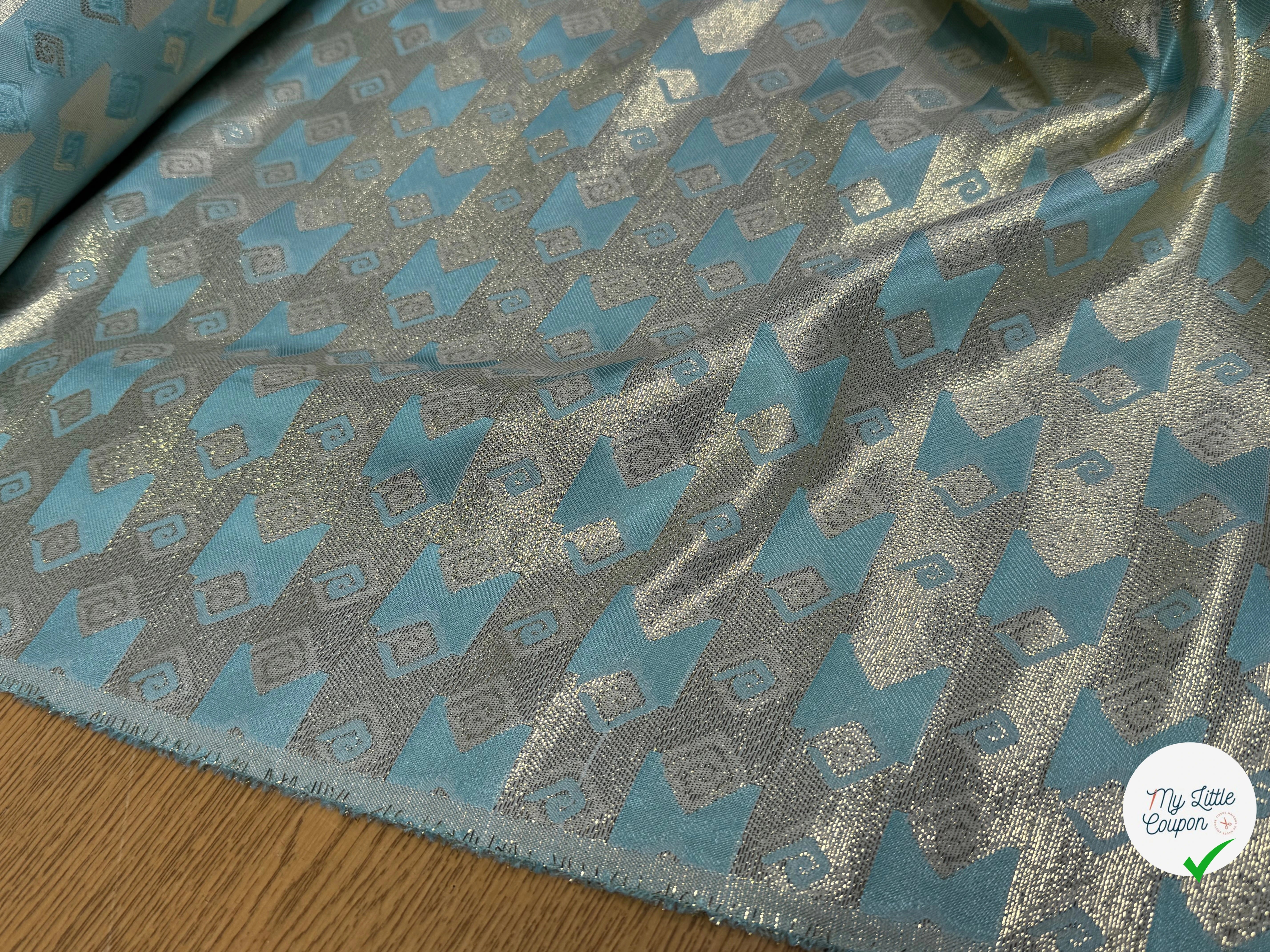 BROCARD ARGENTÉ BABY BLUE - My Little Coupon