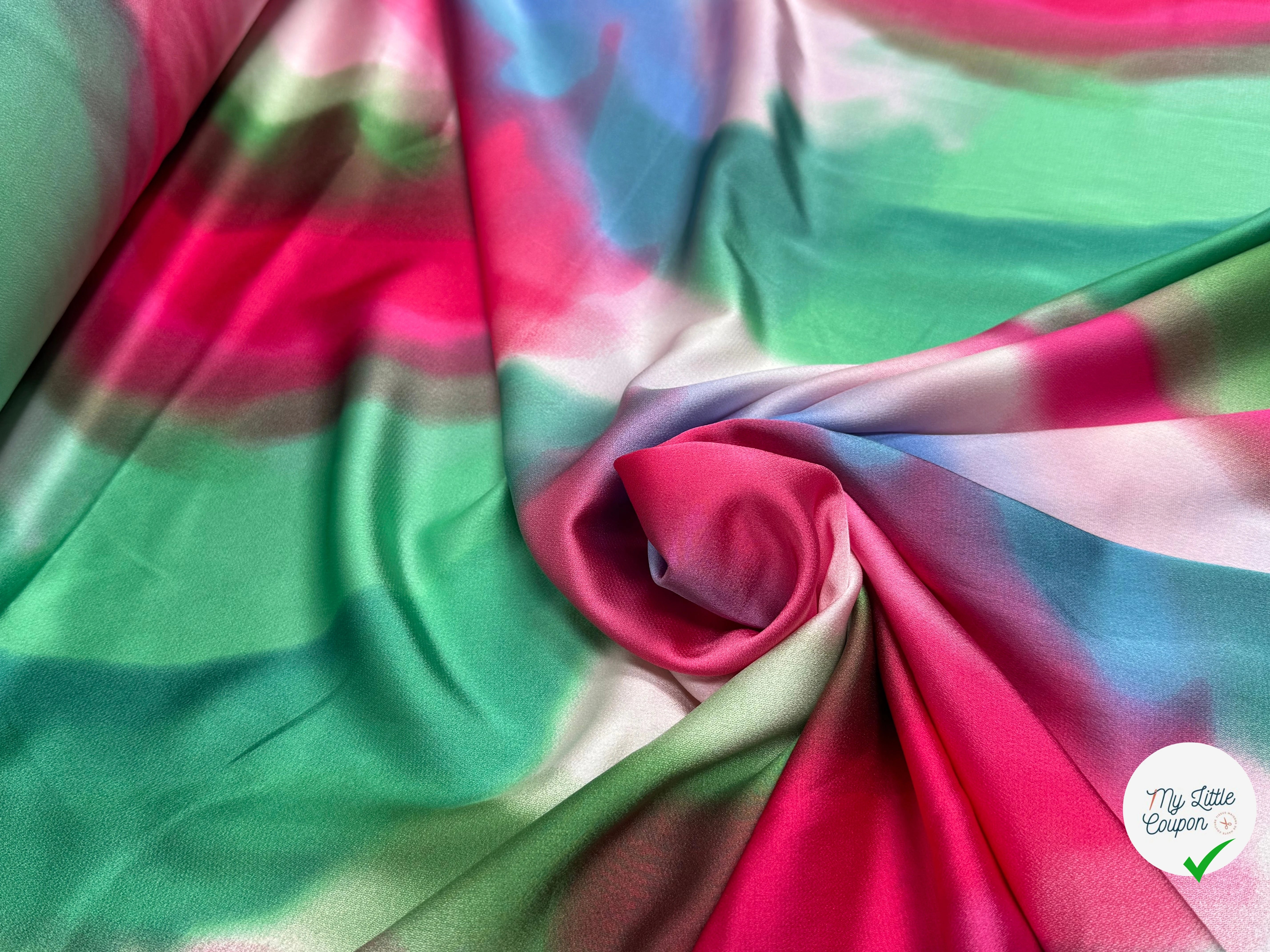 BUBBLE SATIN PRINTED CLOUD - My Little Coupon
