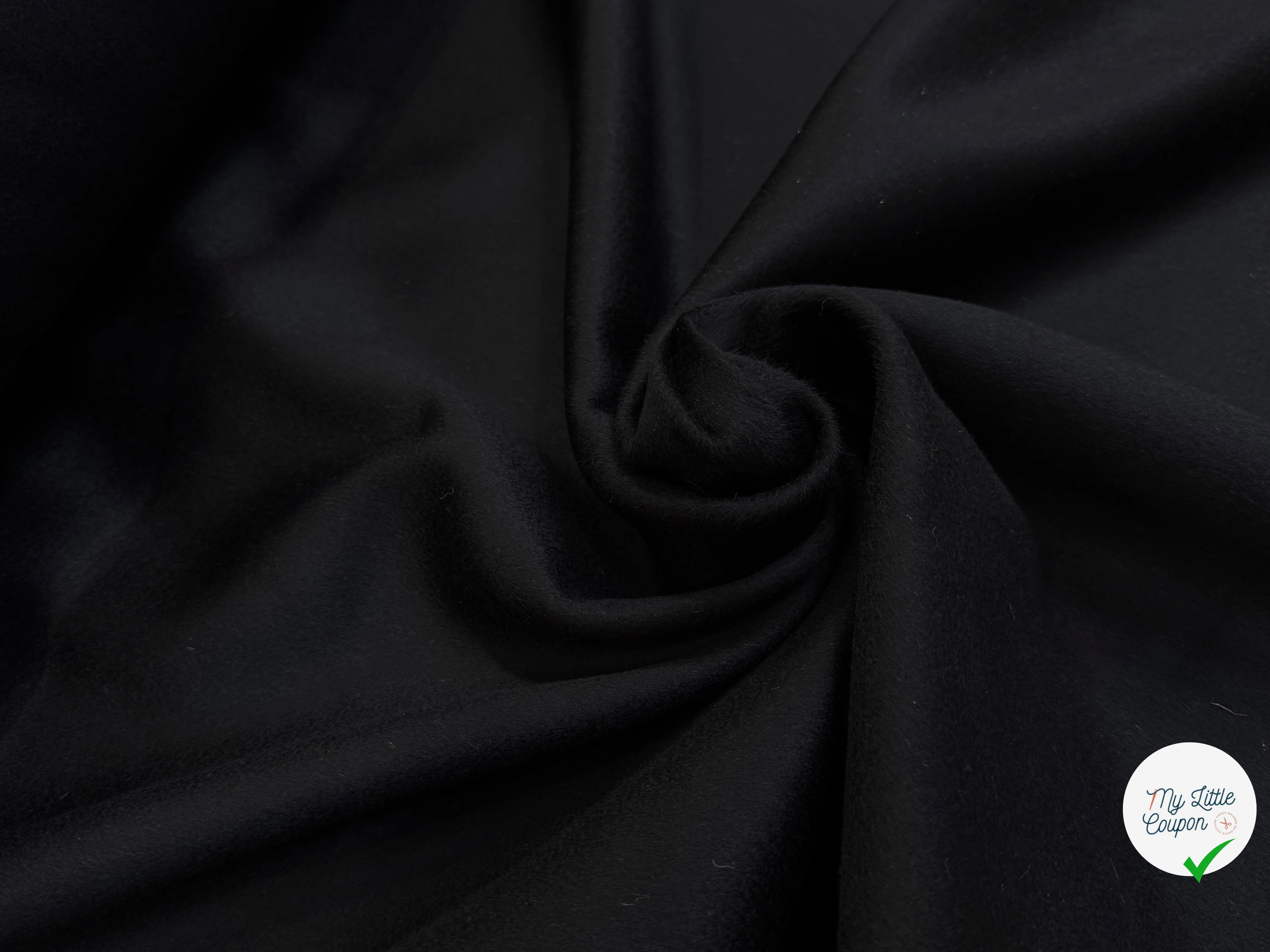 CABAN DE LAINE BEAU TOUCHER NOIR - My Little Coupon