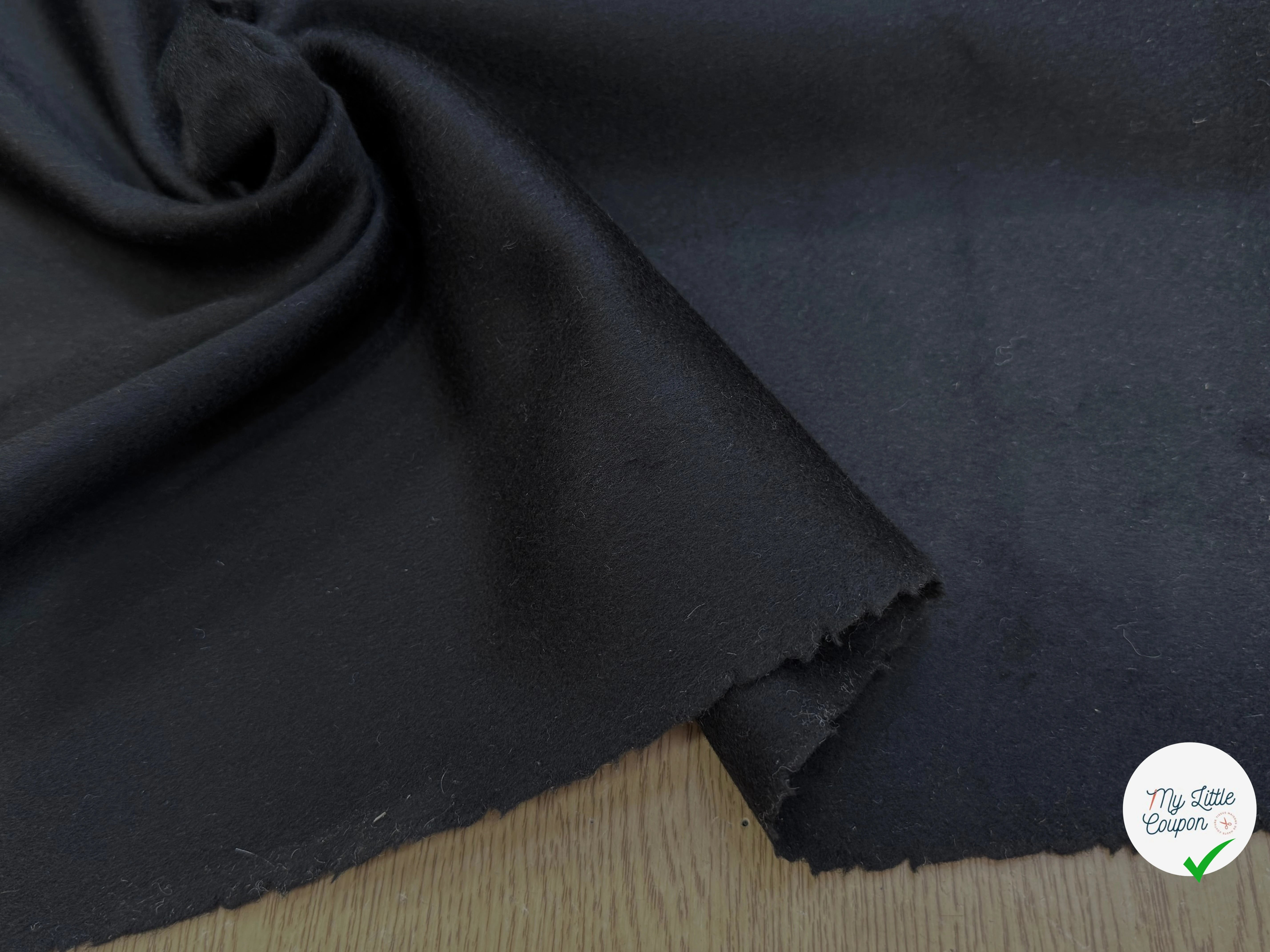 CABAN DE LAINE BEAU TOUCHER NOIR - My Little Coupon