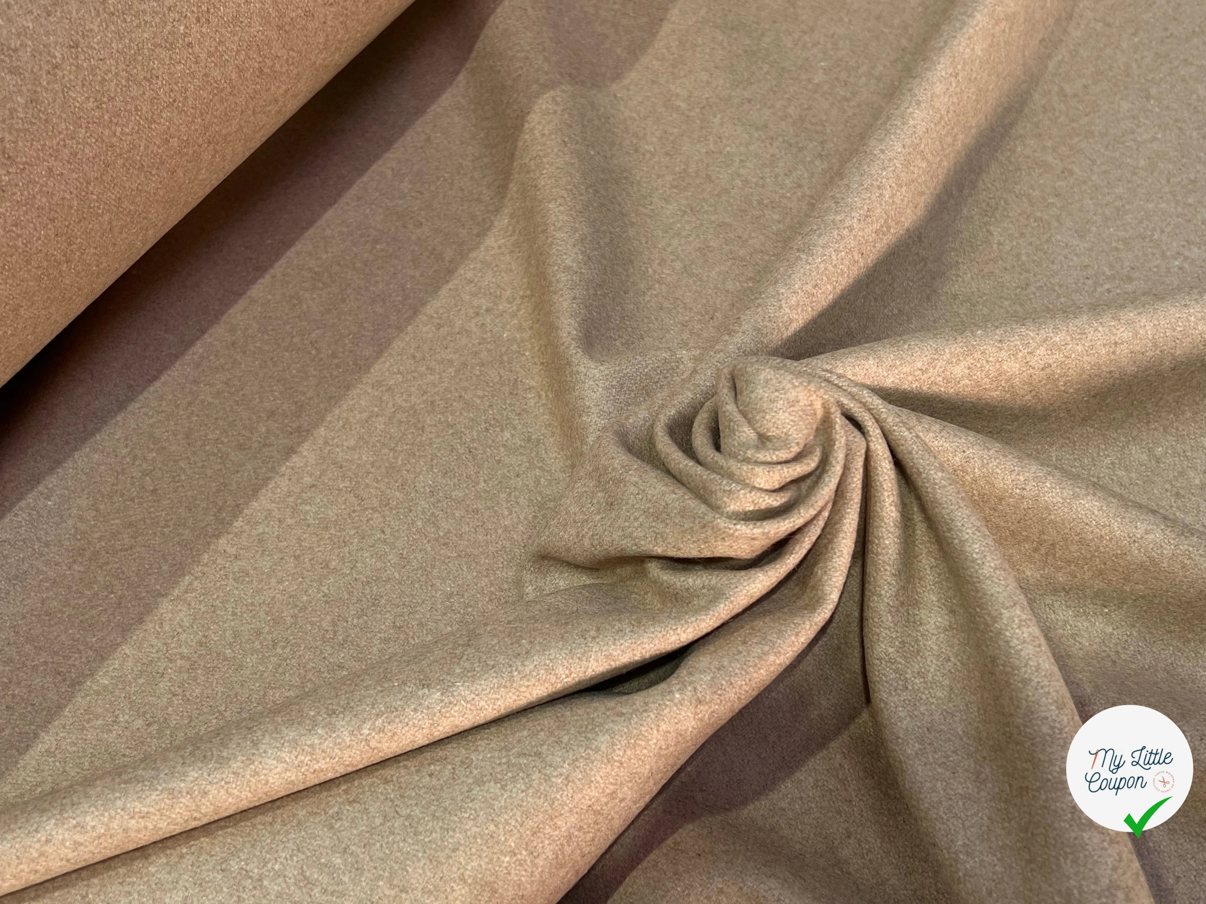 CABAN DE LAINE BEIGE CHAMOIS - My Little Coupon