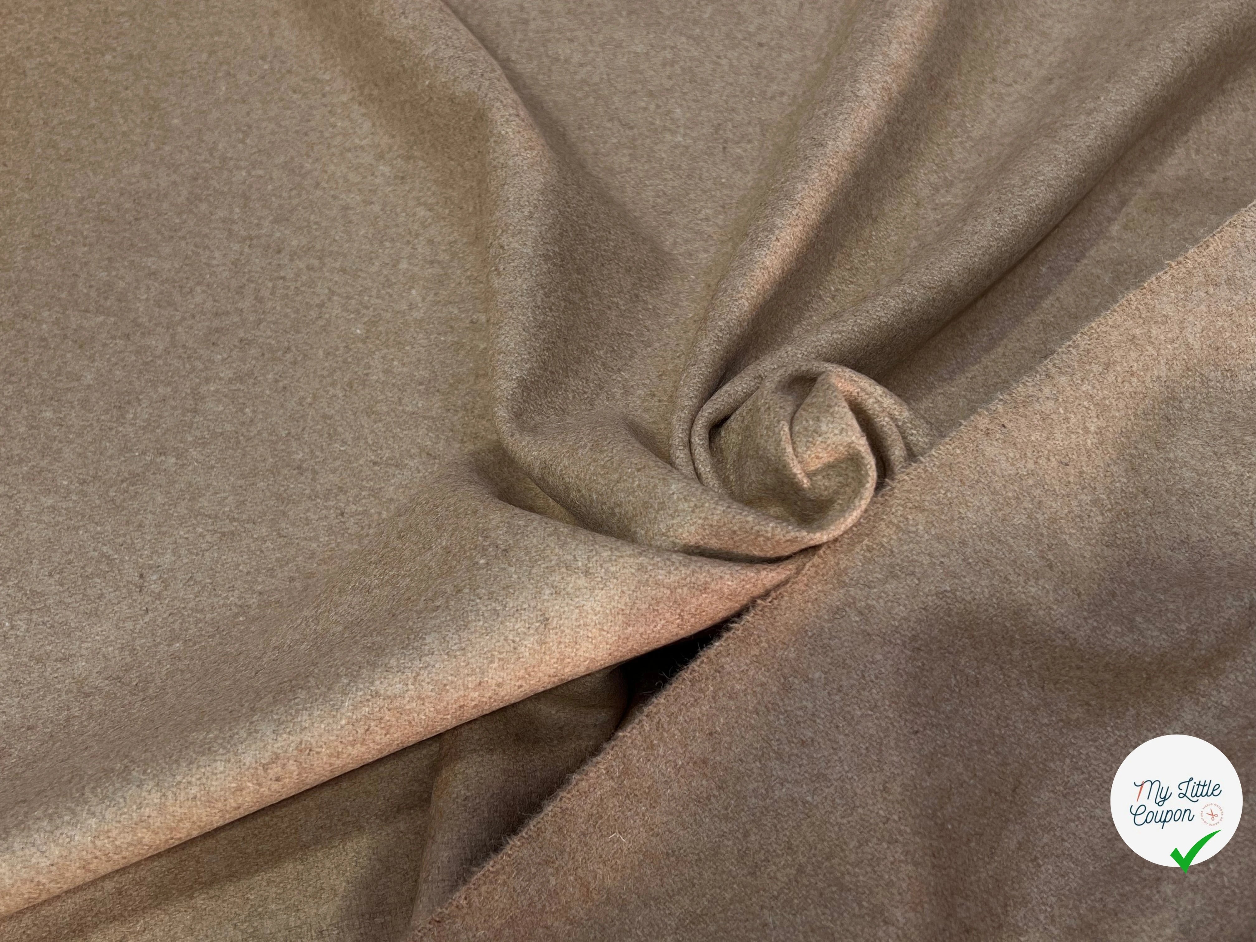 CABAN DE LAINE BEIGE CHAMOIS - My Little Coupon