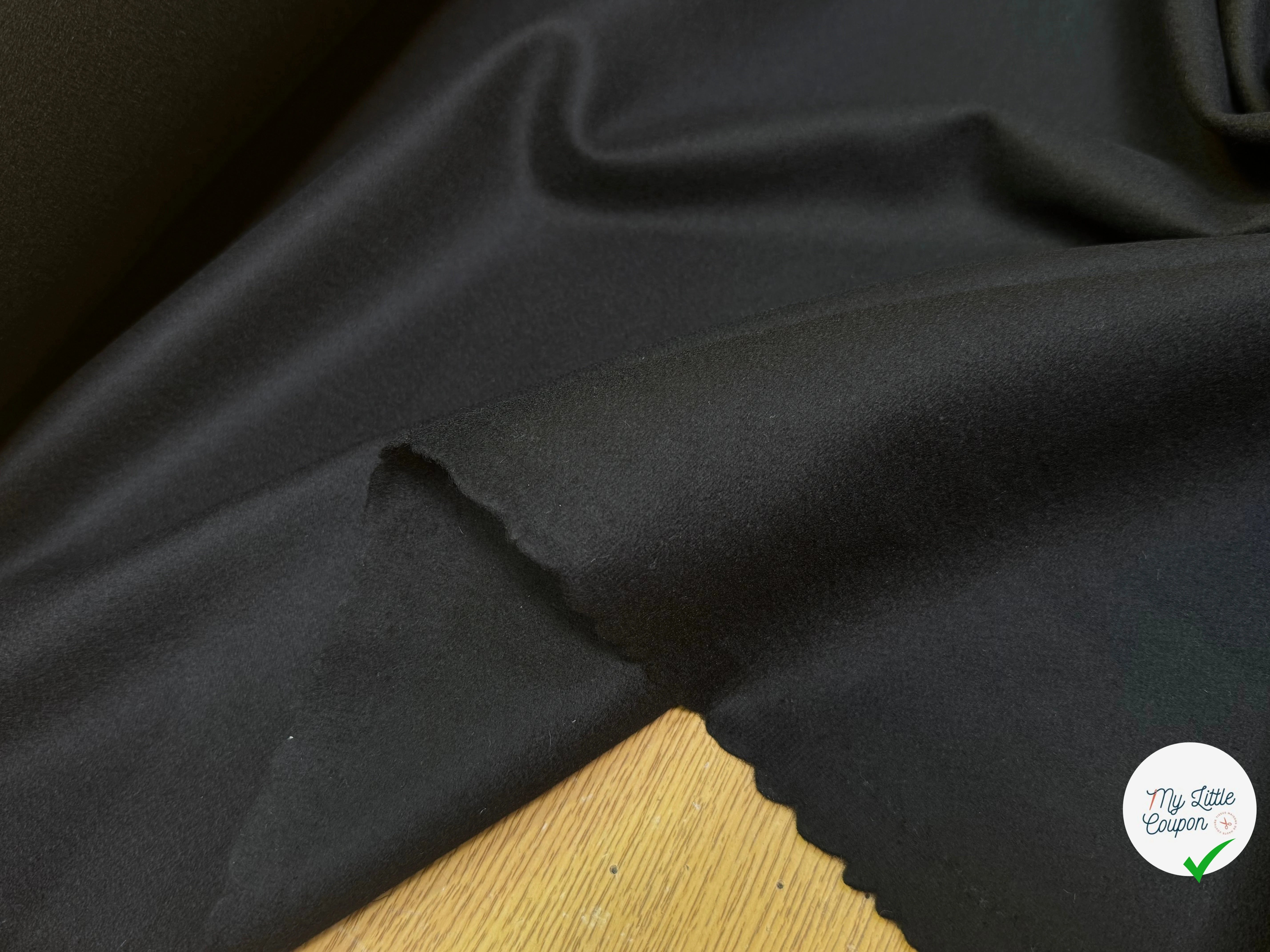 CABAN DE LAINE CHIC NOIR - My Little Coupon