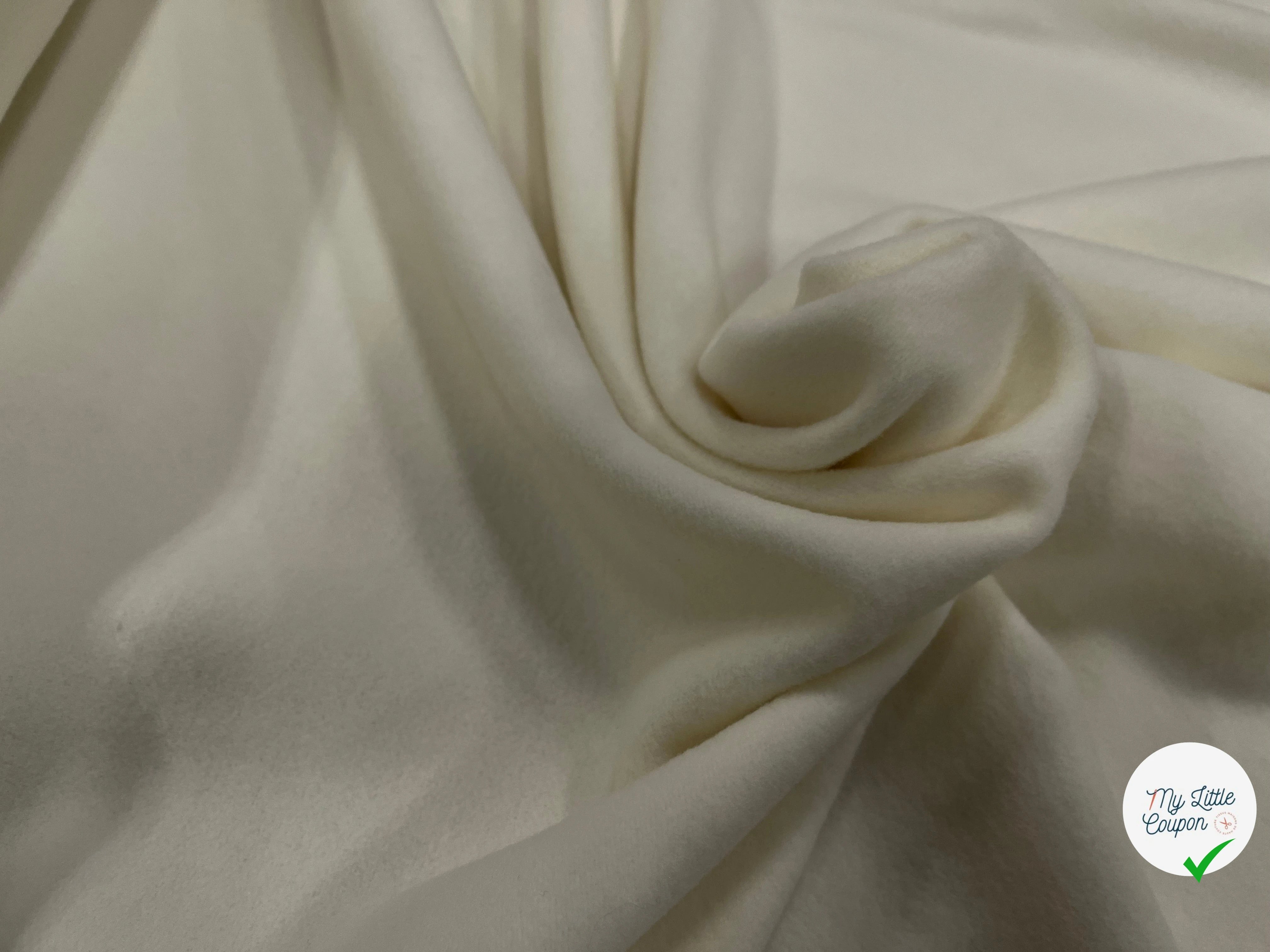 CABAN DE LAINE ÉCRU ENVERS TOUT DOUX 140CM - My Little Coupon