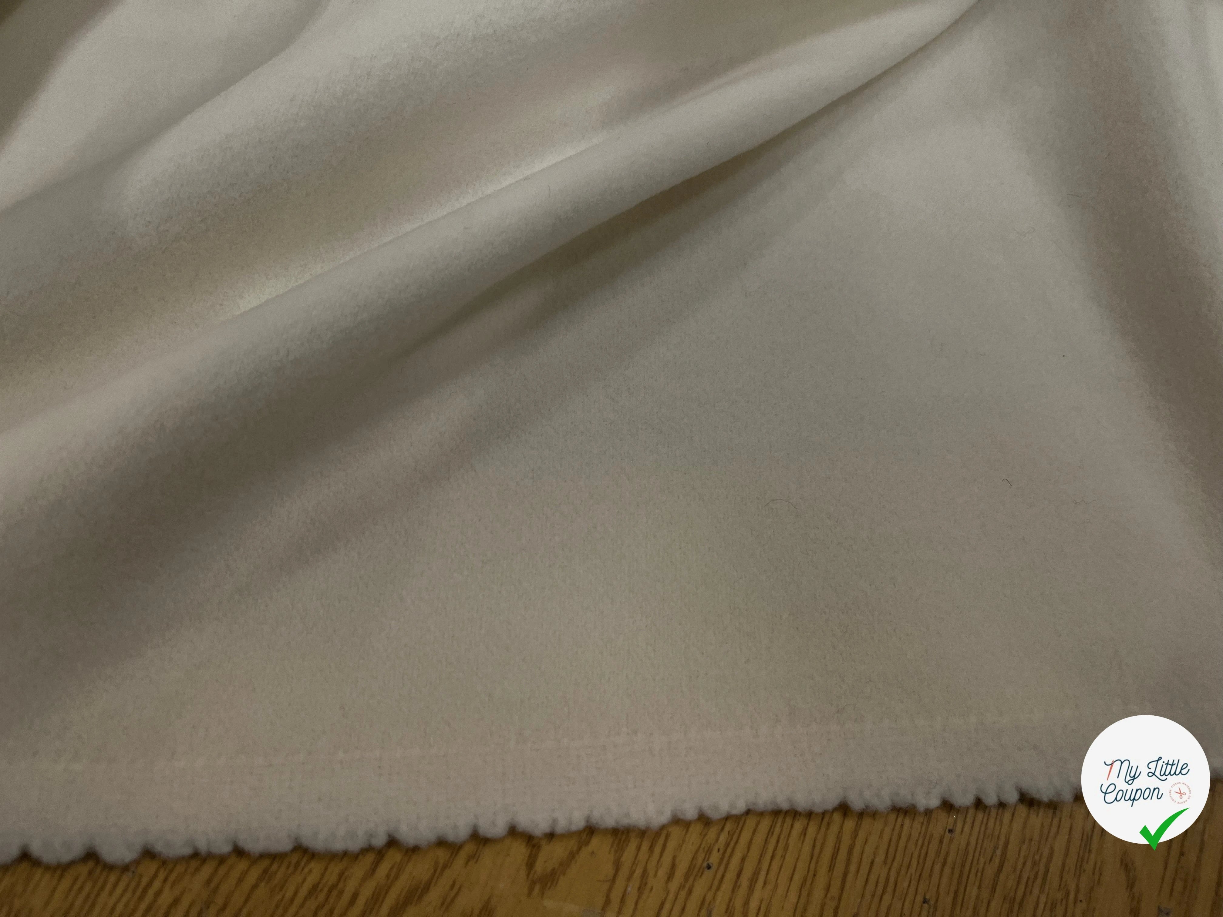 CABAN DE LAINE ÉCRU ENVERS TOUT DOUX 140CM - My Little Coupon