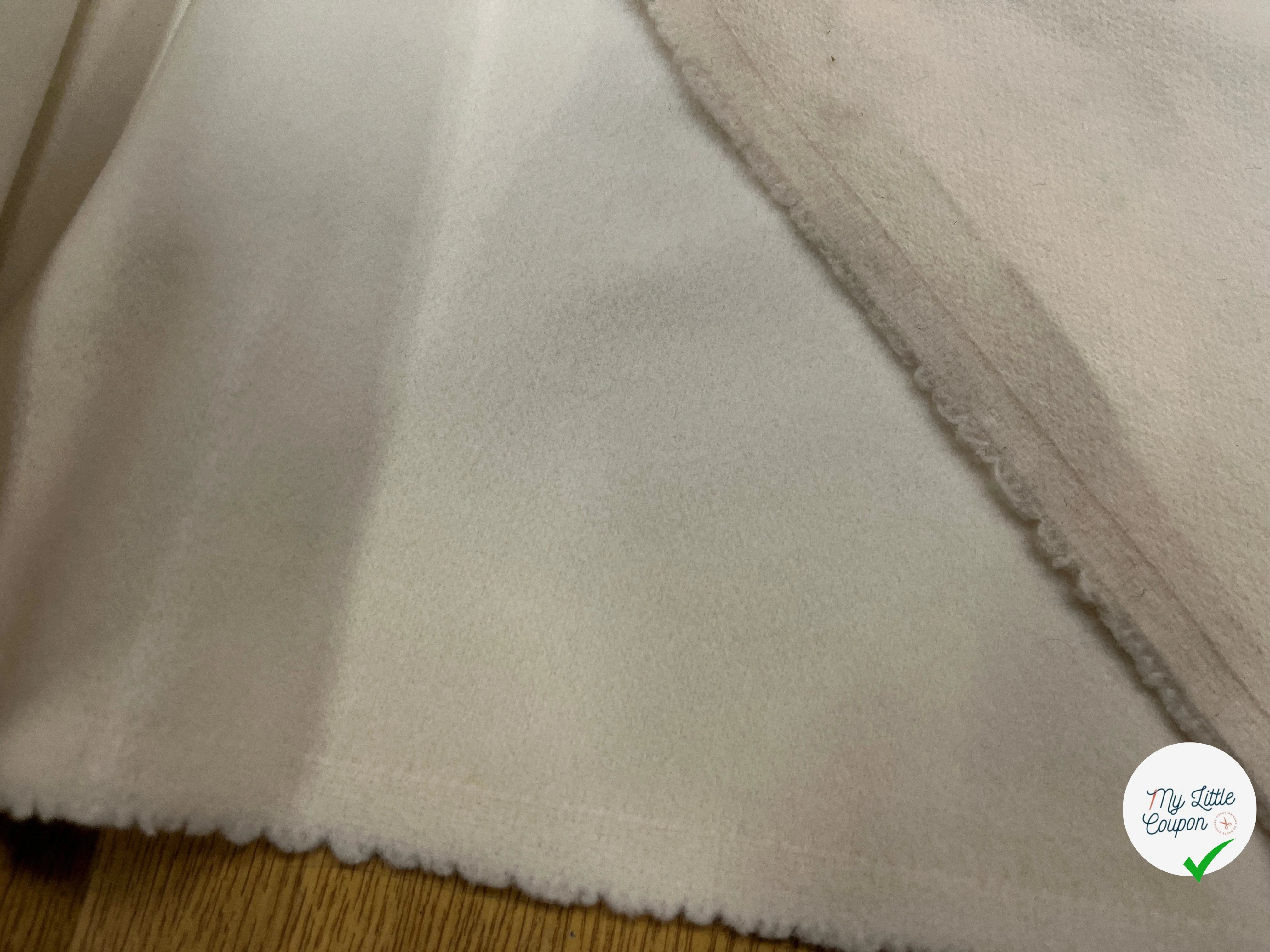 CABAN DE LAINE ÉCRU ENVERS TOUT DOUX 140CM - My Little Coupon