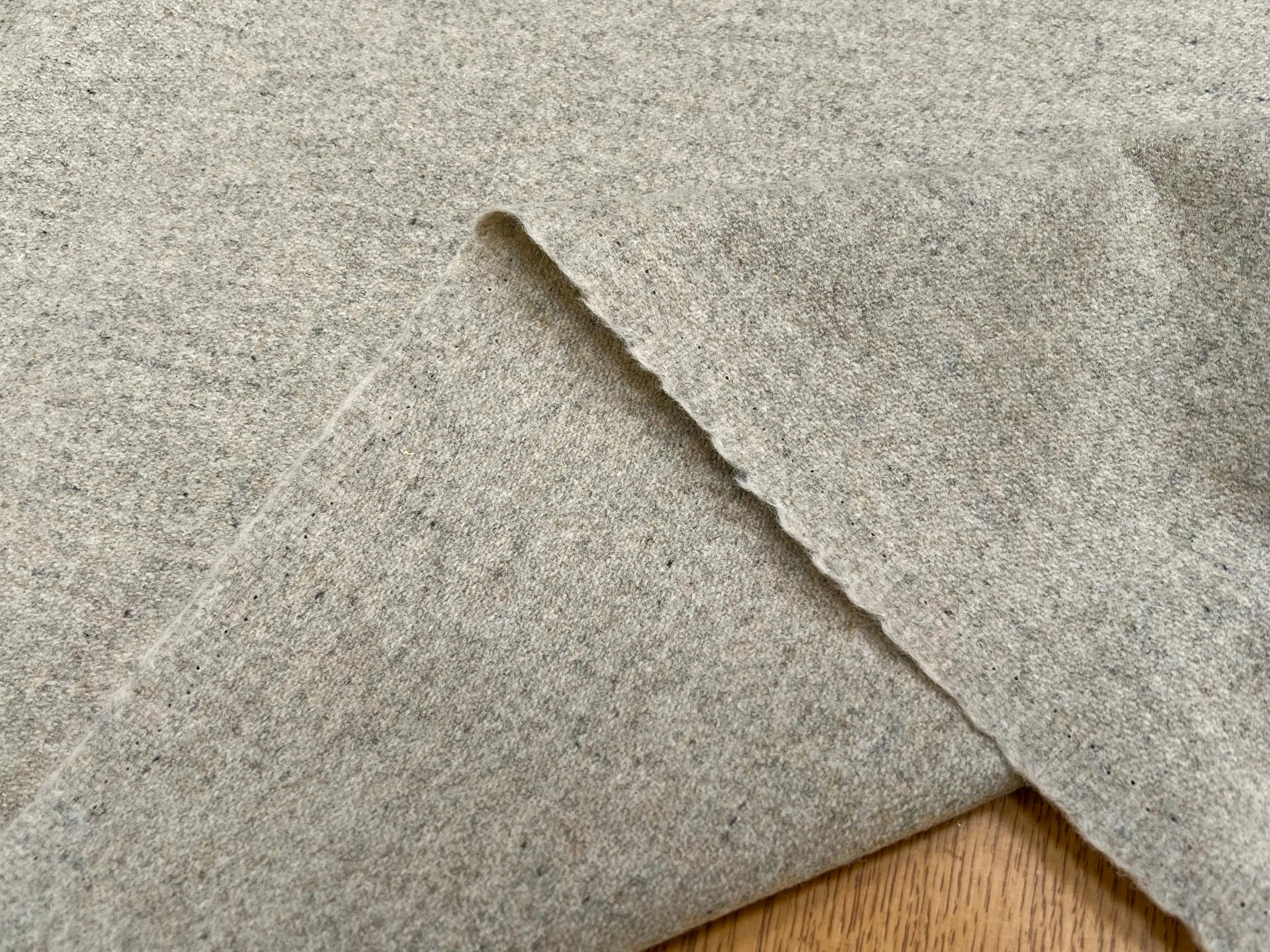 CABAN DE LAINE SABLE CHINÉ 100% LAINE FABRICATION FRAÇAISE - My Little Coupon