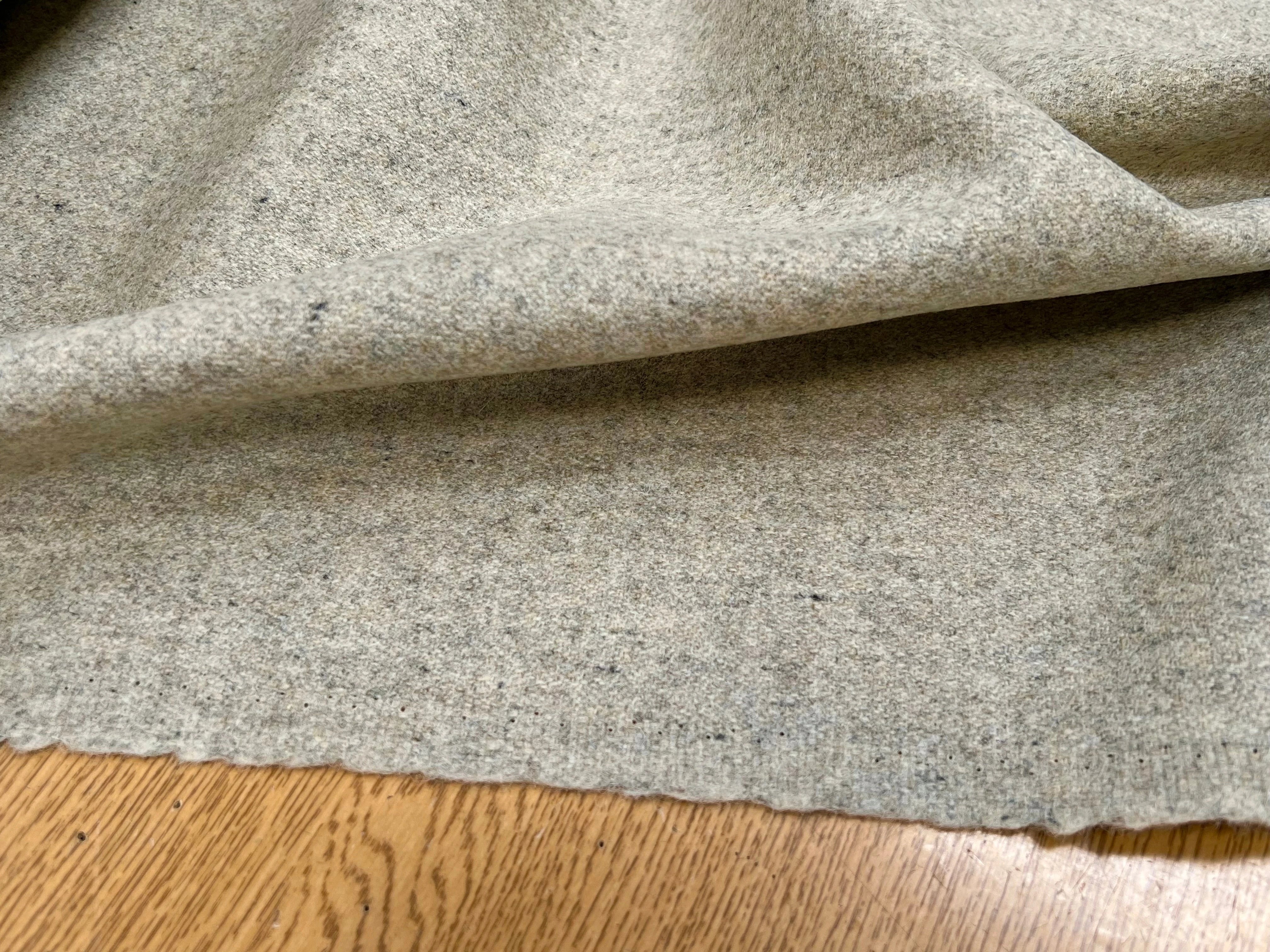CABAN DE LAINE SABLE CHINÉ 100% LAINE FABRICATION FRAÇAISE - My Little Coupon