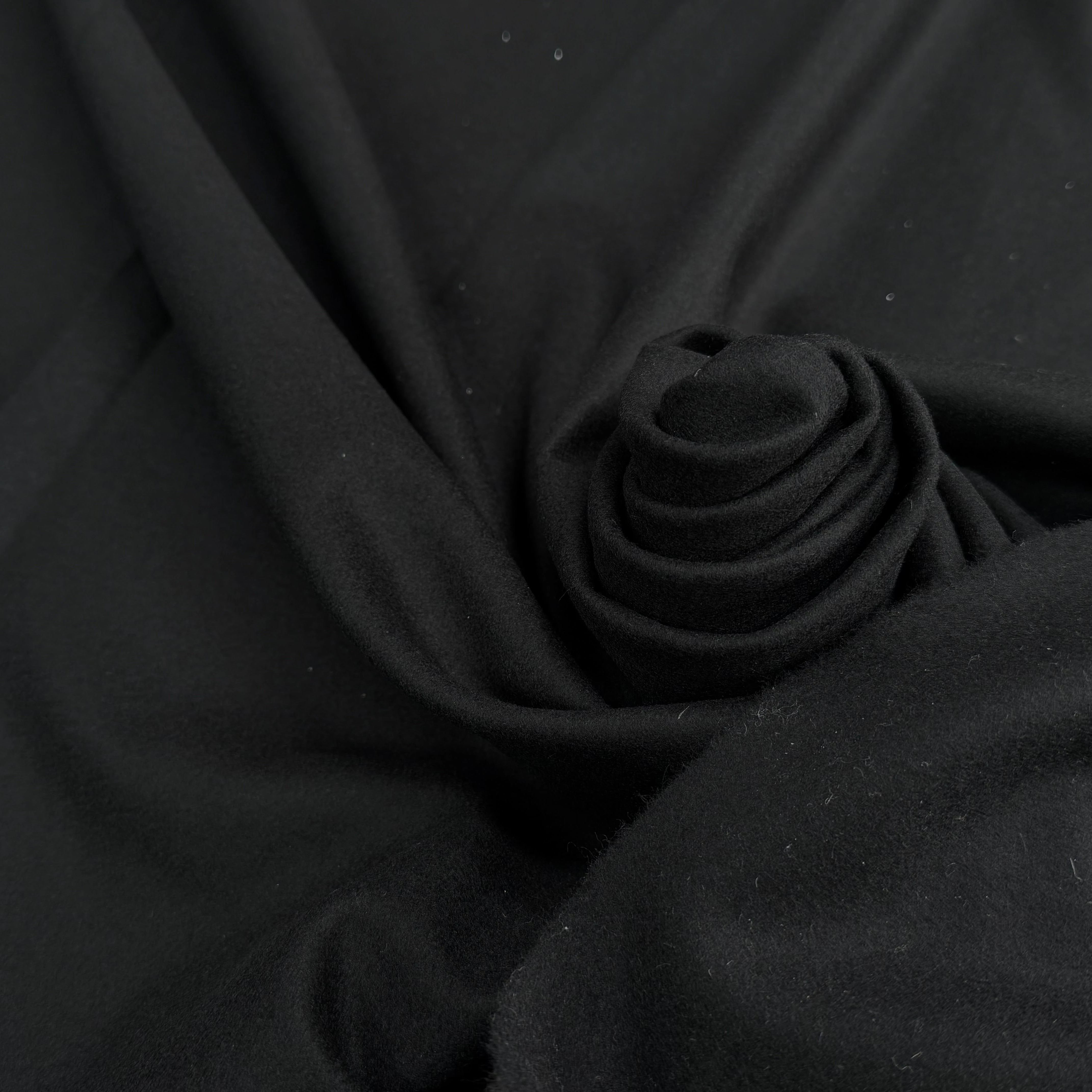 CABAN DE LAINE SUBLIME NOIR 100% LAINE - My Little Coupon