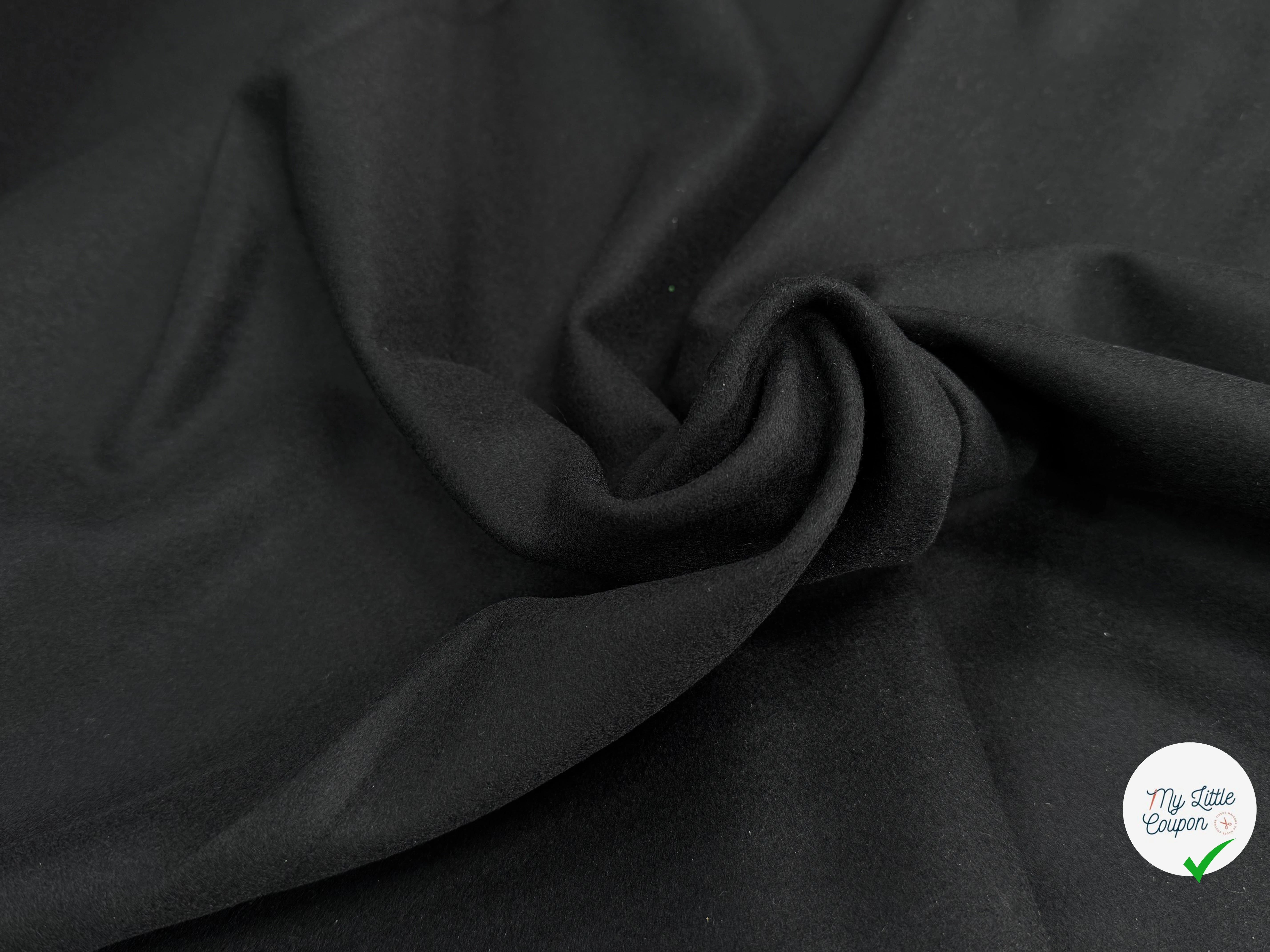 CABAN DE LAINE SUBLIME NOIR 100% LAINE - My Little Coupon