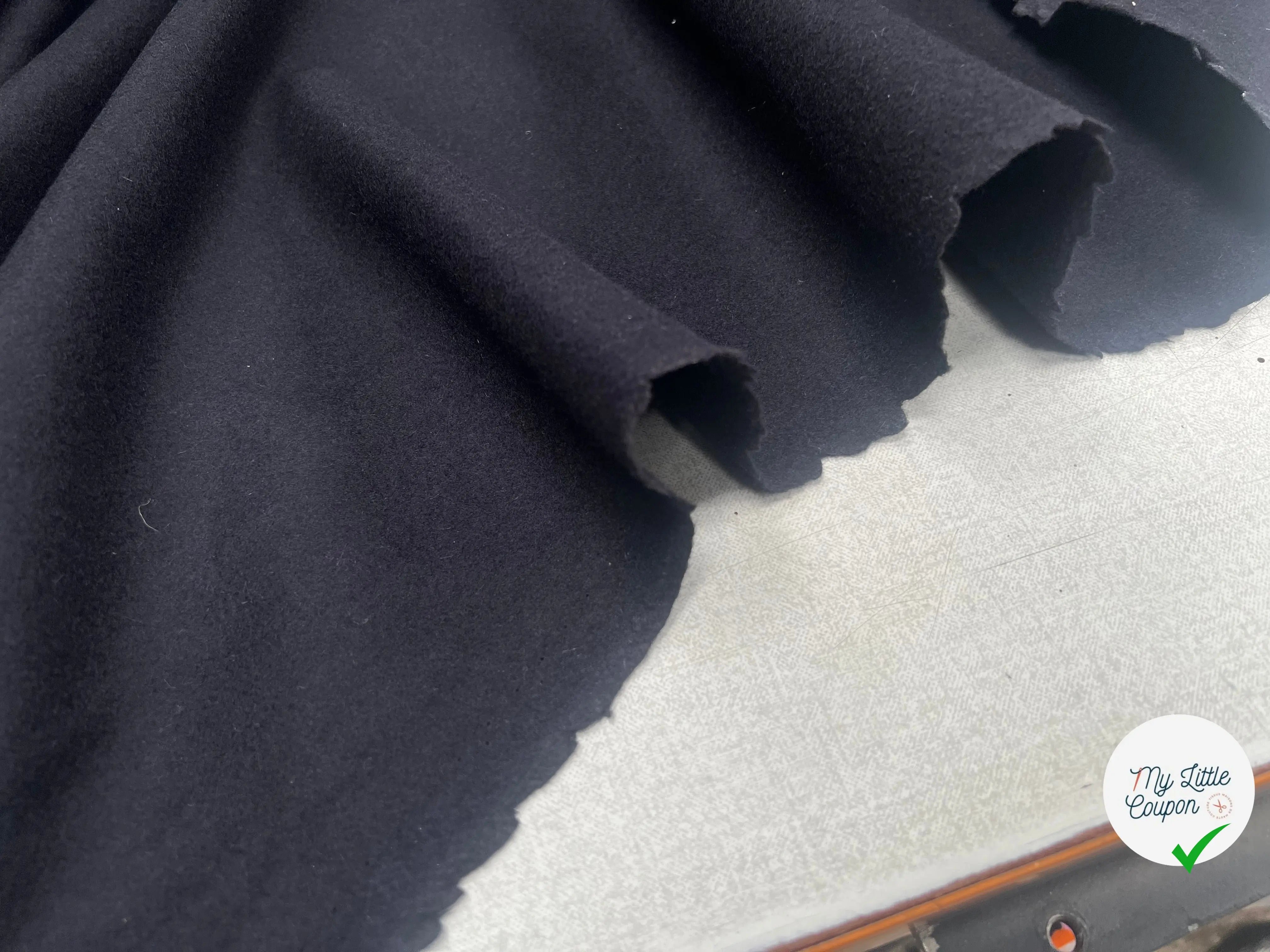 CABAN LAINE UNI BLEU MARINE NAVY - My Little Coupon