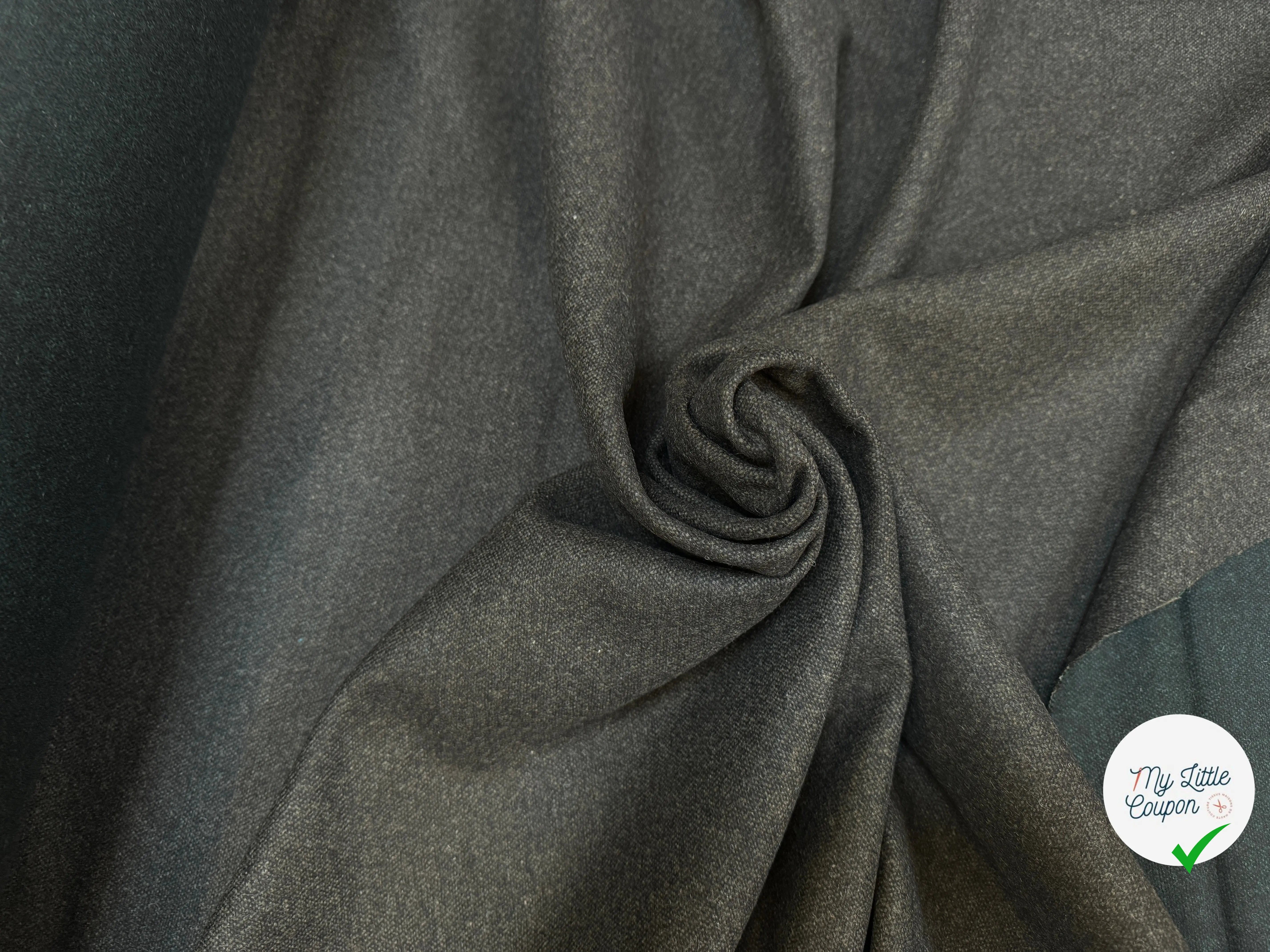 CABAN VERT CHINÉ 80% LAINE VIERGE REVERSIBLE - My Little Coupon