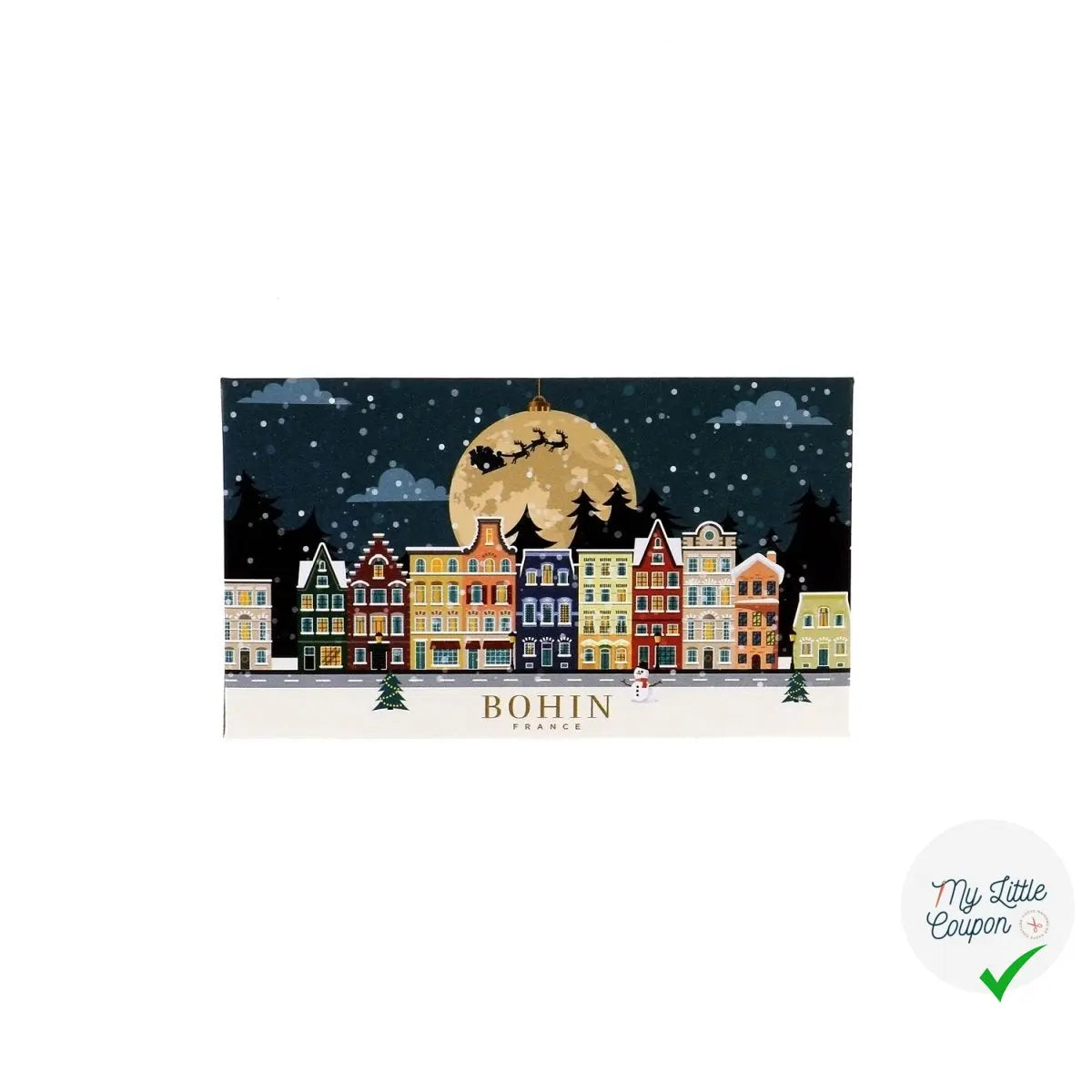 CARNET DE 40 AIGUILLES "FEERIE DE NOEL" - My Little Coupon
