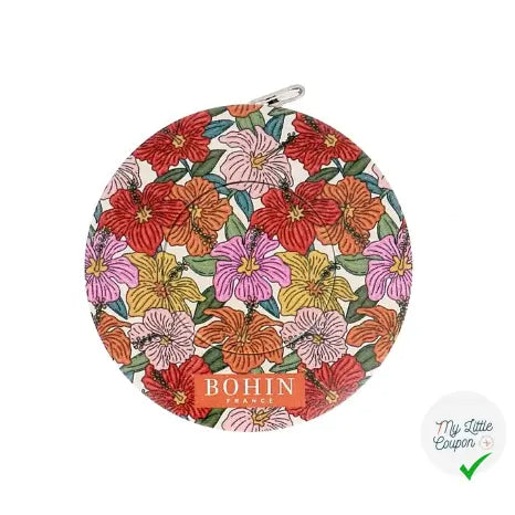 CENTIMETRE ENROULEUR BLOSSOM ORANGE - My Little Coupon