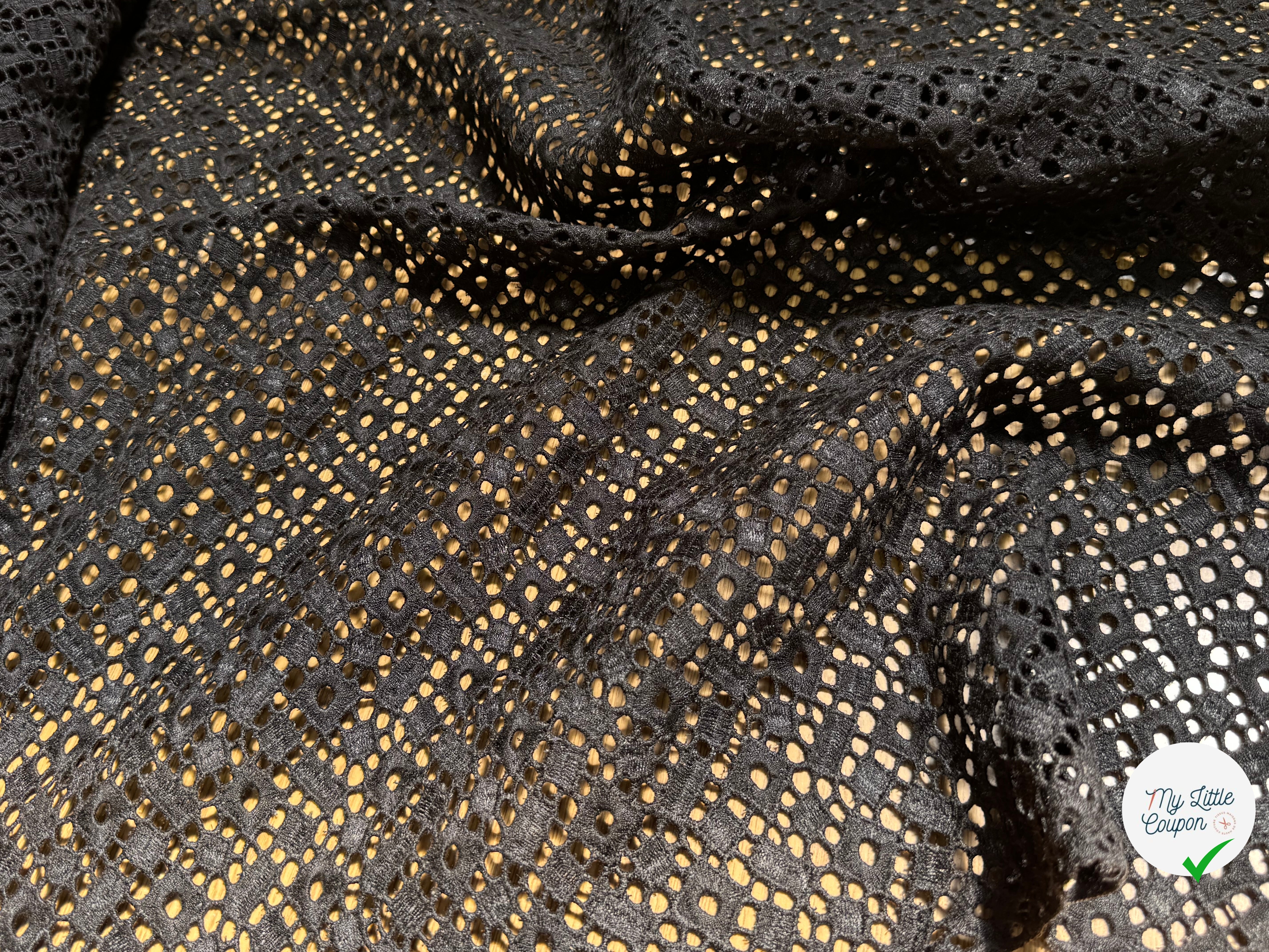 DENTELLE RIGIDE NOIR - My Little Coupon