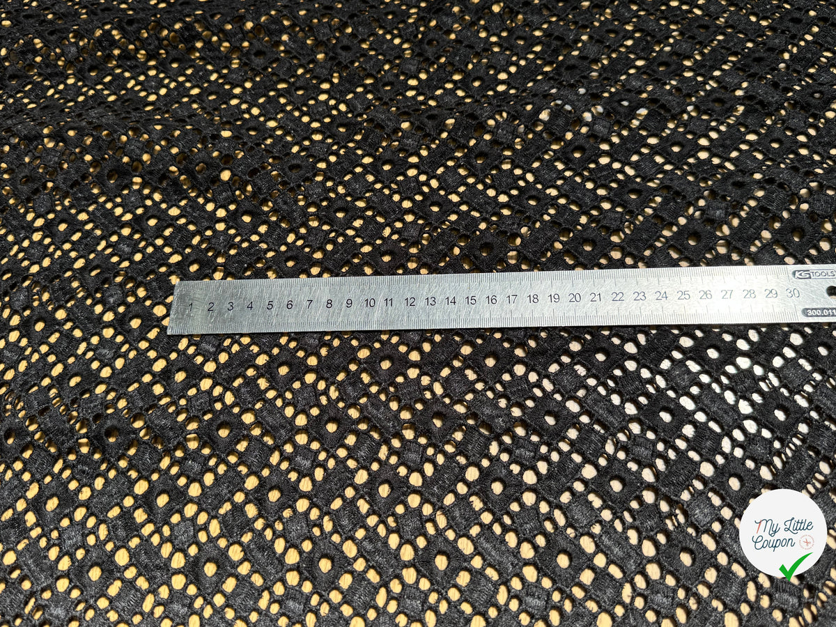 DENTELLE RIGIDE NOIR - My Little Coupon