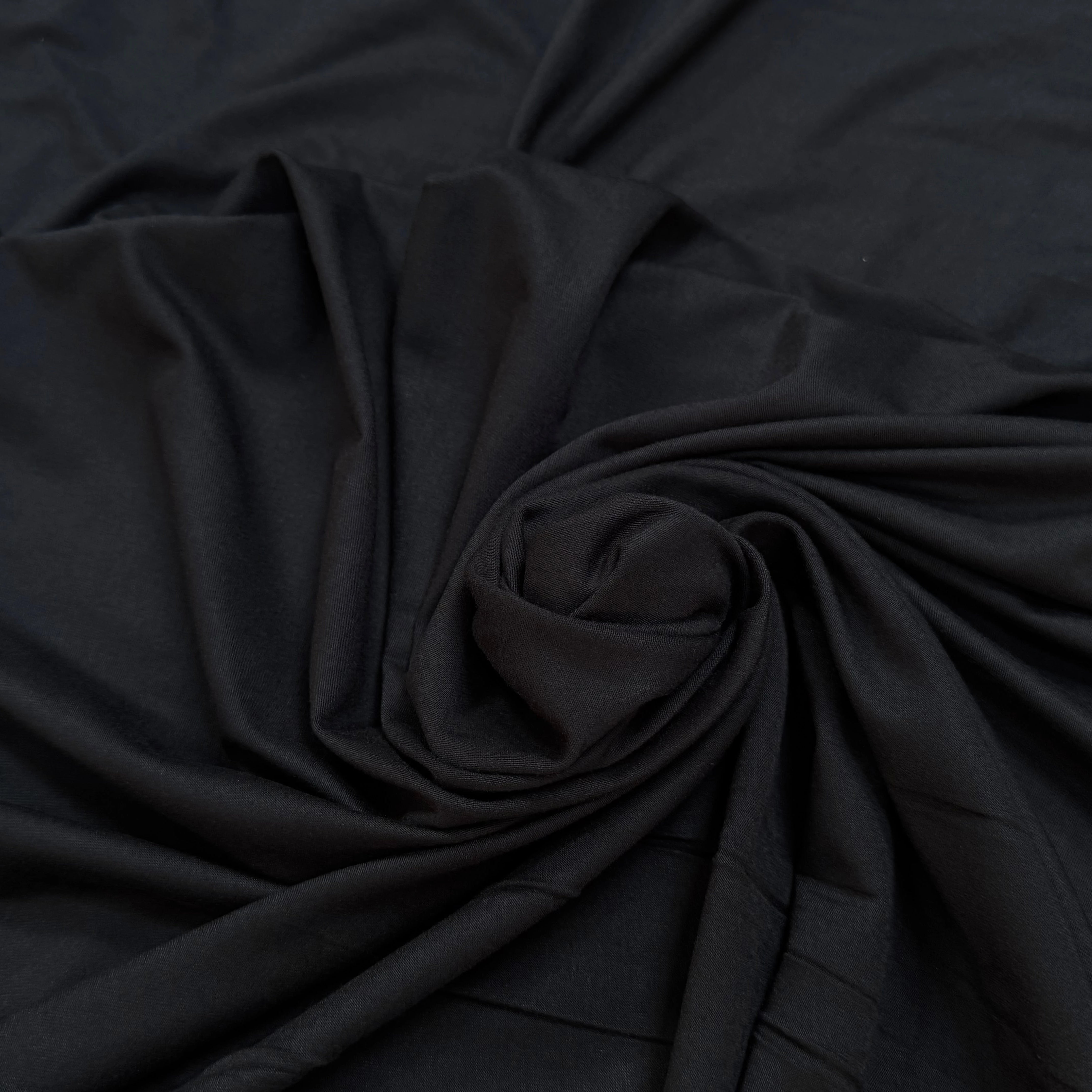 (CHUTE) JERSEY VISCOSE ULTRA DOUX ET STRETCH NOIR - My Little Coupon