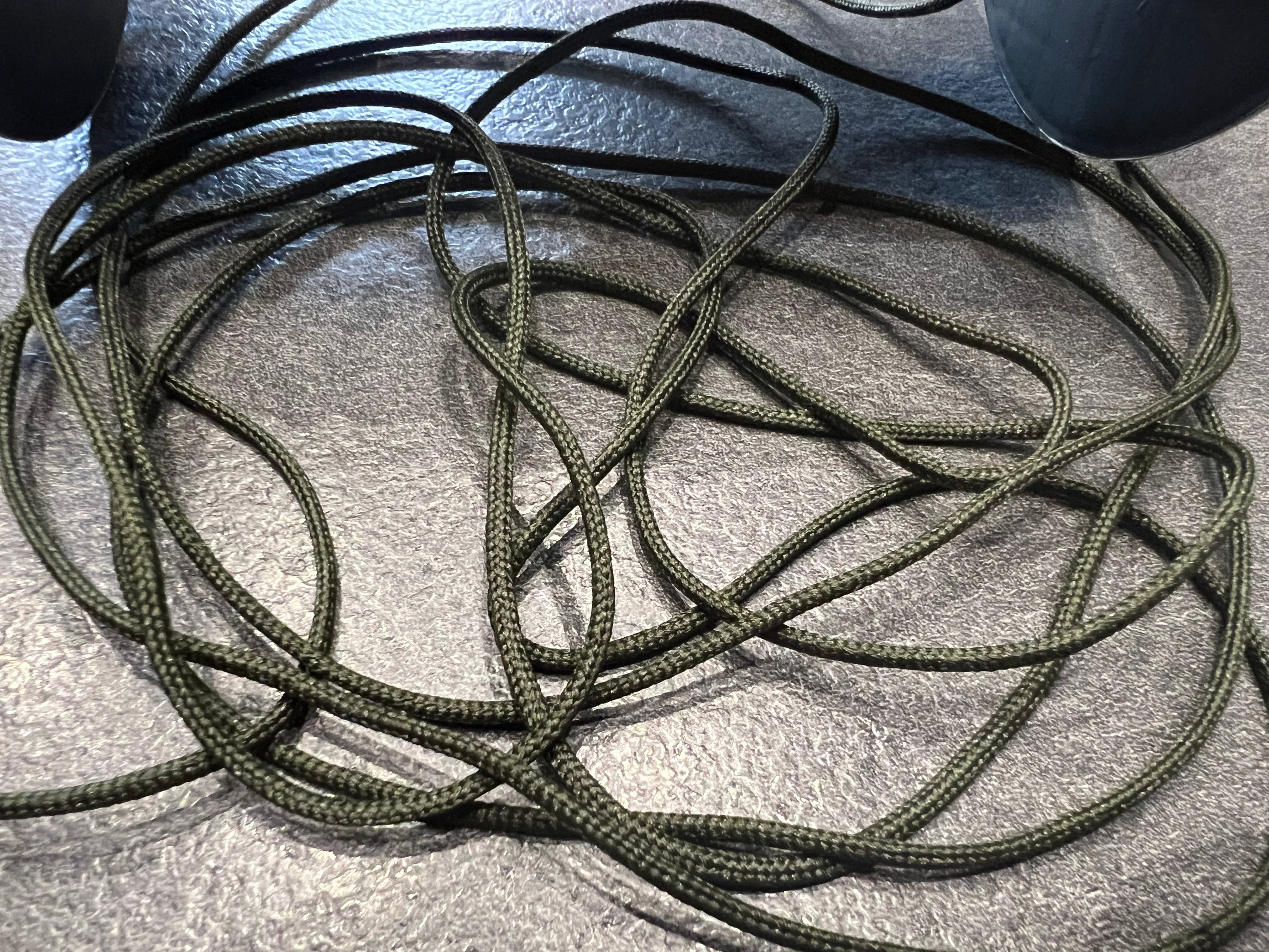 CORDON TRESSÉ ROND VERT FONCÉ 3mm - My Little Coupon