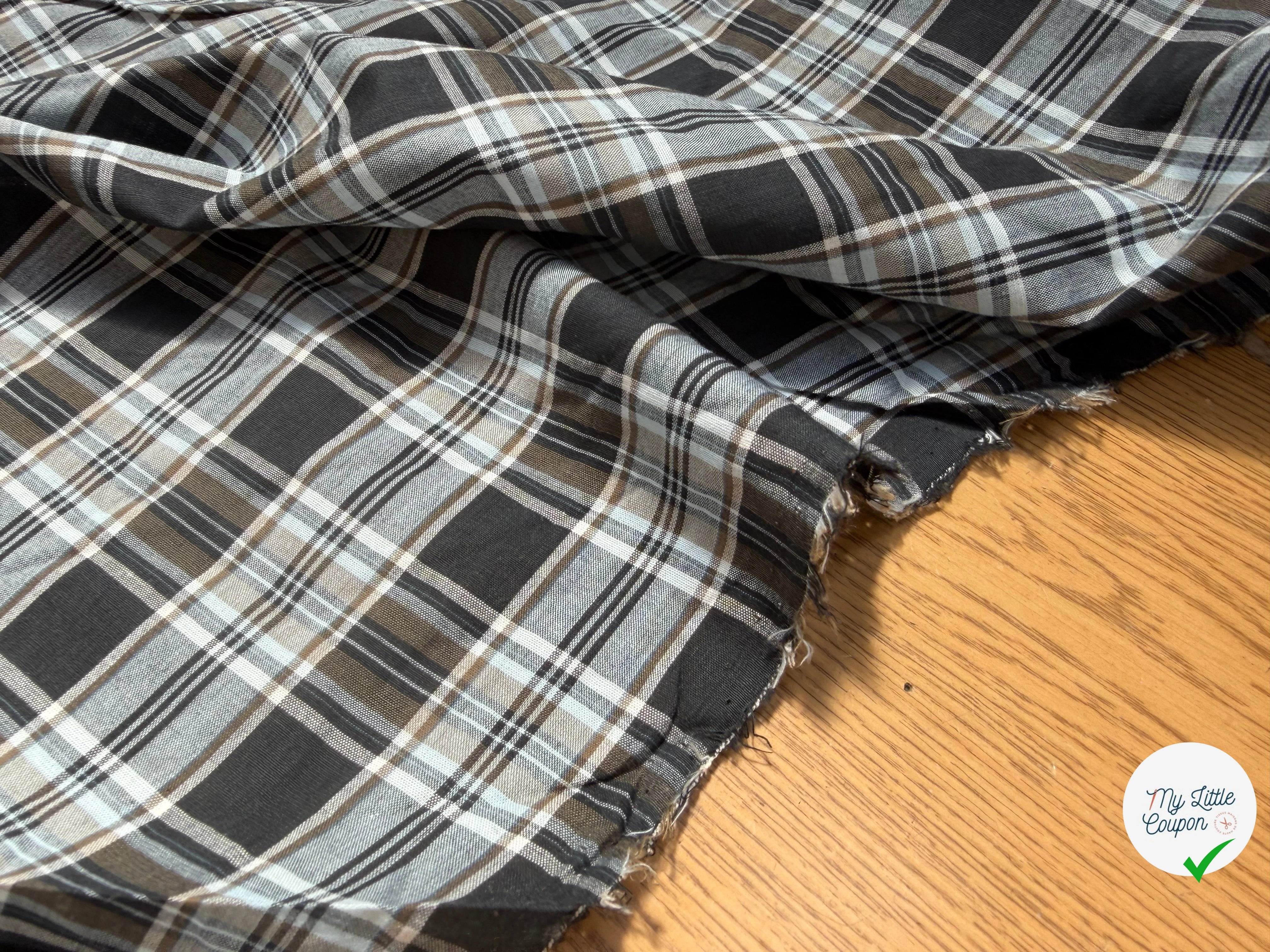 COTON CHEMISE À CARREAUX - My Little Coupon