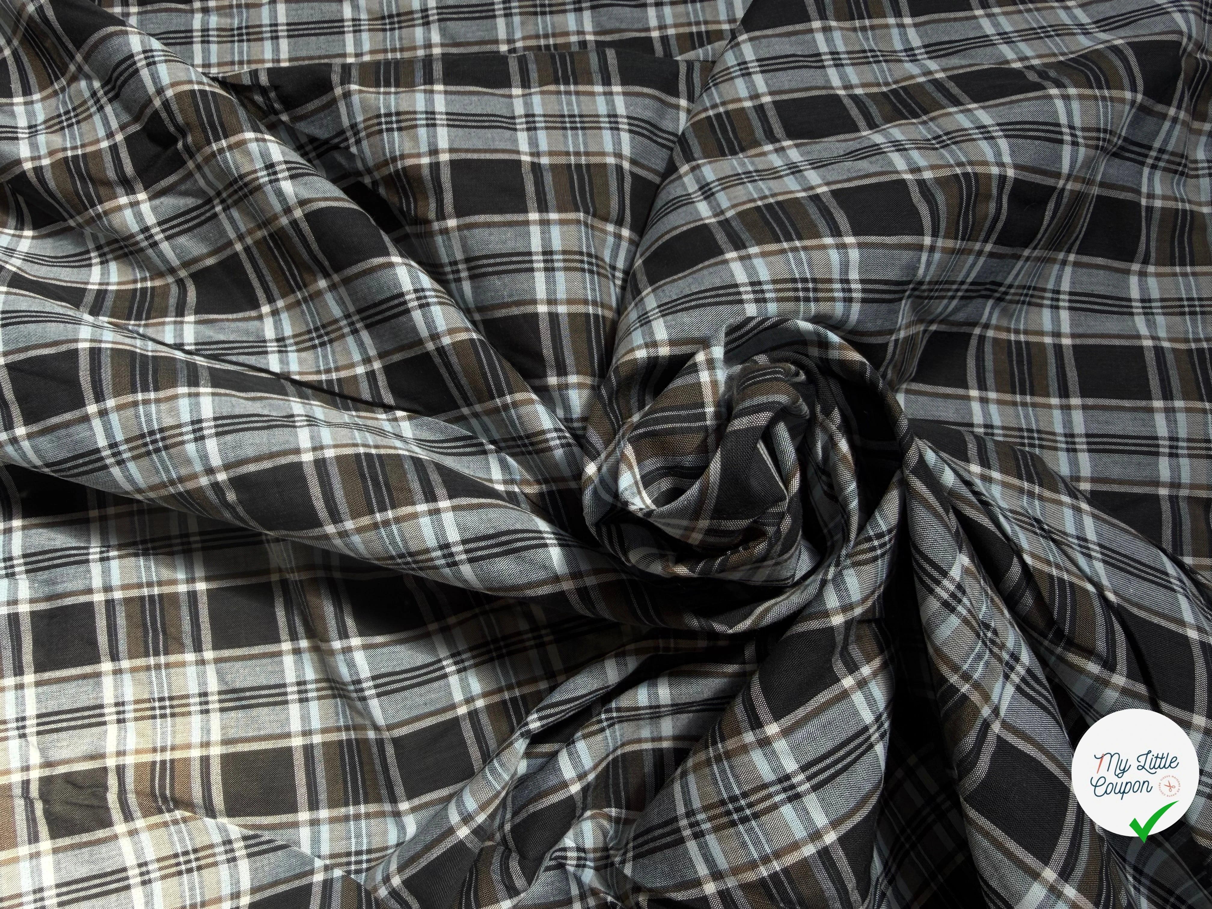 COTON CHEMISE À CARREAUX - My Little Coupon