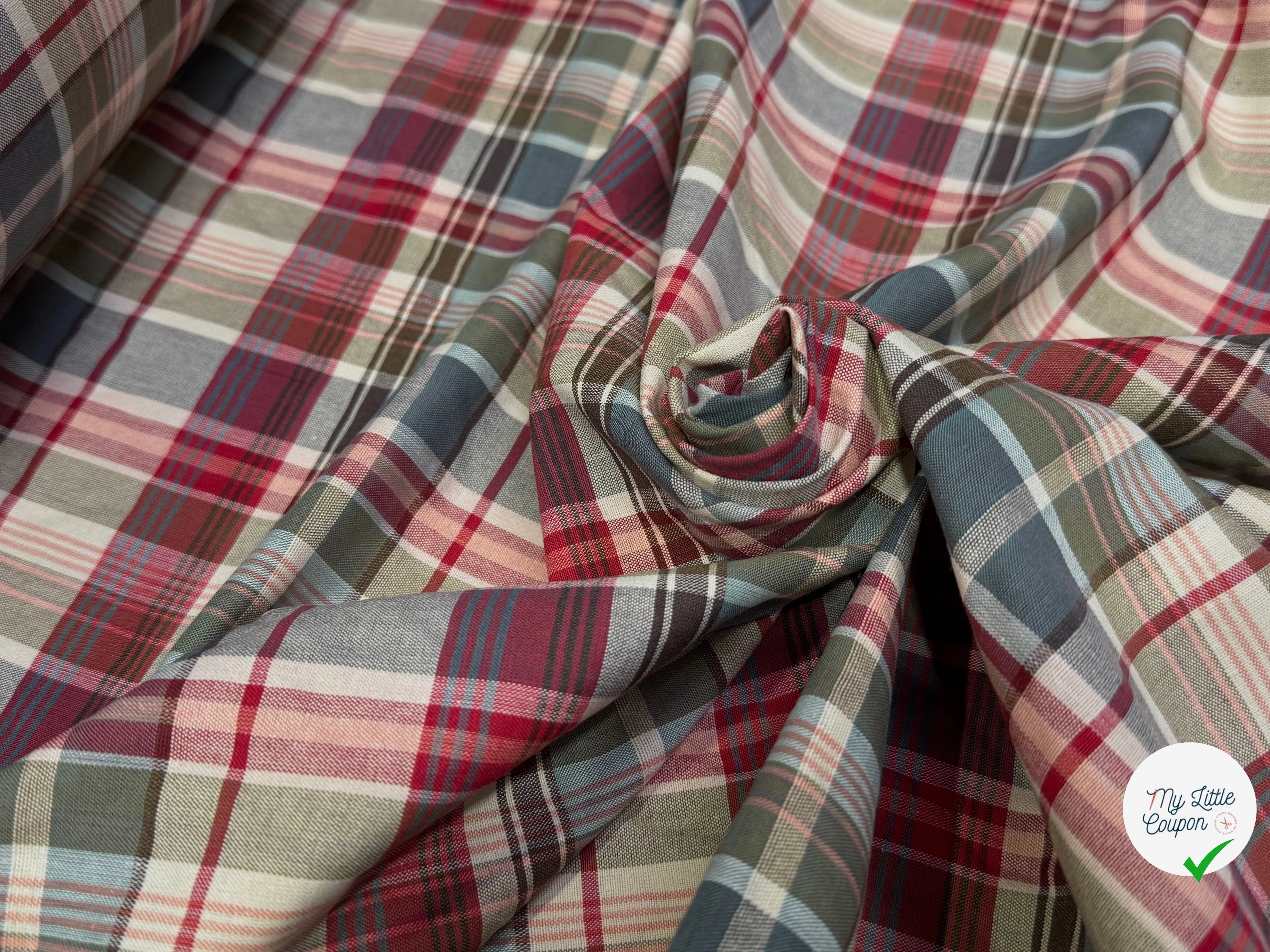 COTON CHEMISE CARREAUX CANADIAN STYLE - My Little Coupon