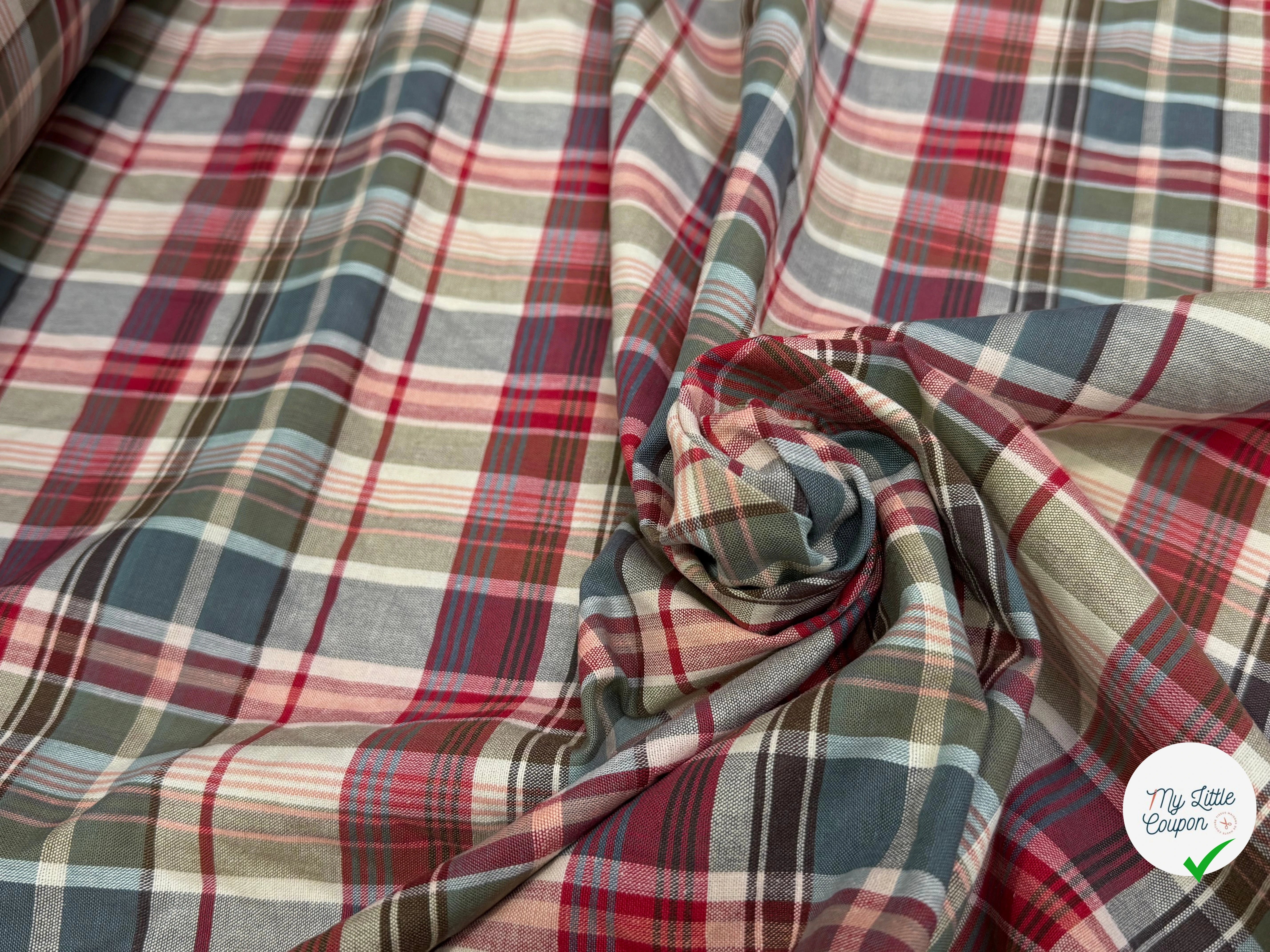 COTON CHEMISE CARREAUX CANADIAN STYLE - My Little Coupon