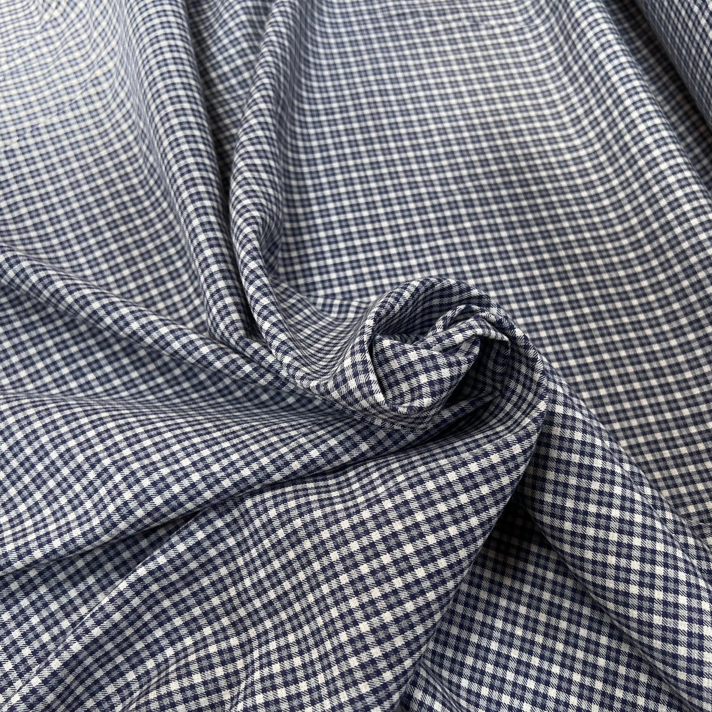 COTON CHEMISE CARREAUX DOUX LEGEREMENT DUVETEUX - My Little Coupon
