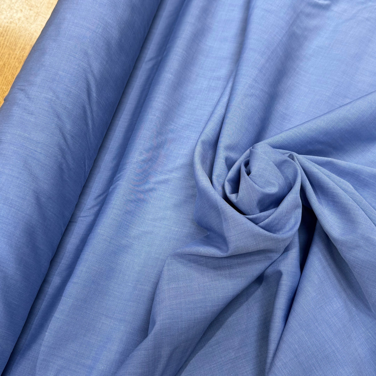 COTON CHEMISE ESPRIT OXFORD BLEU - My Little Coupon