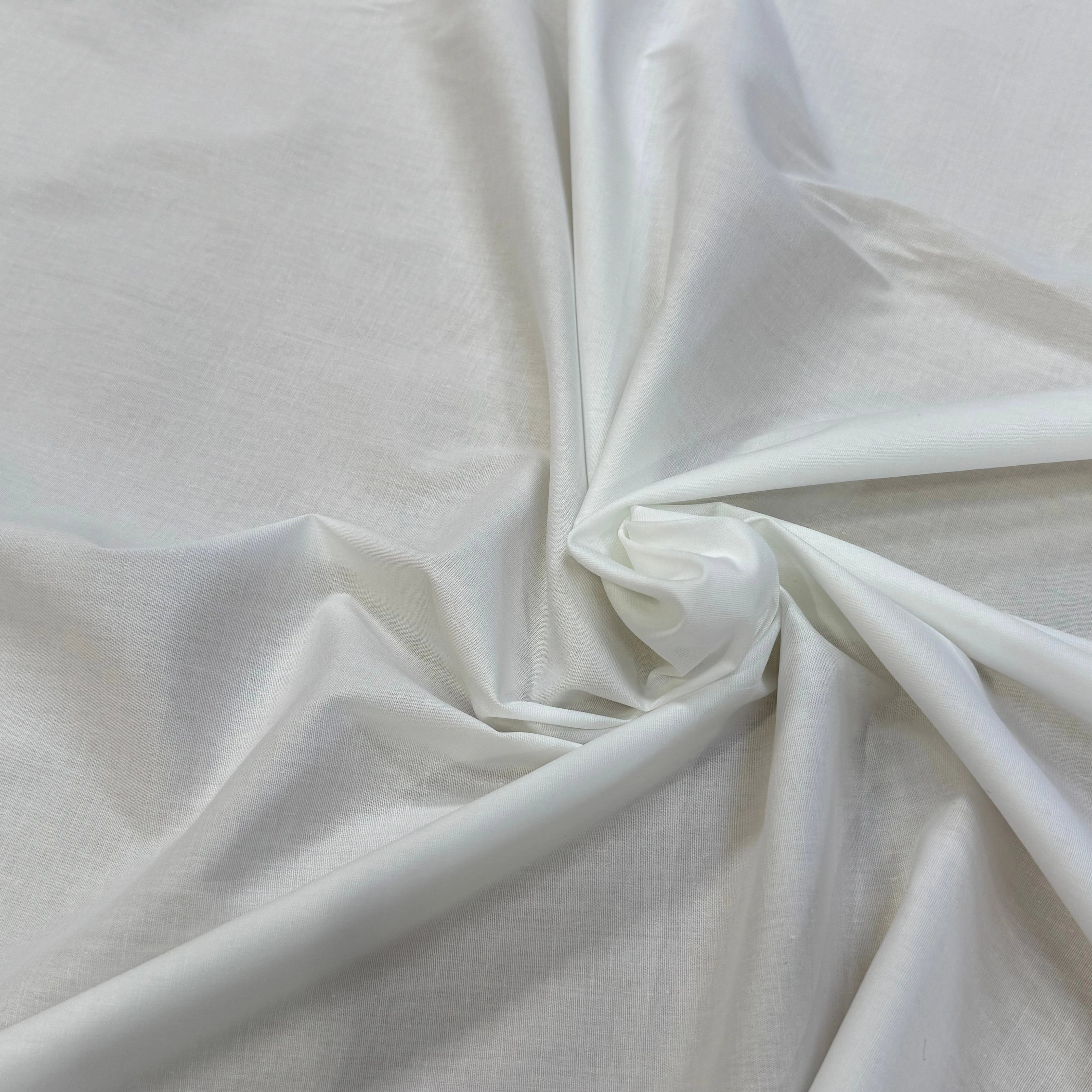 COTON CHEMISE LEGER BLANC STRETCH - My Little Coupon