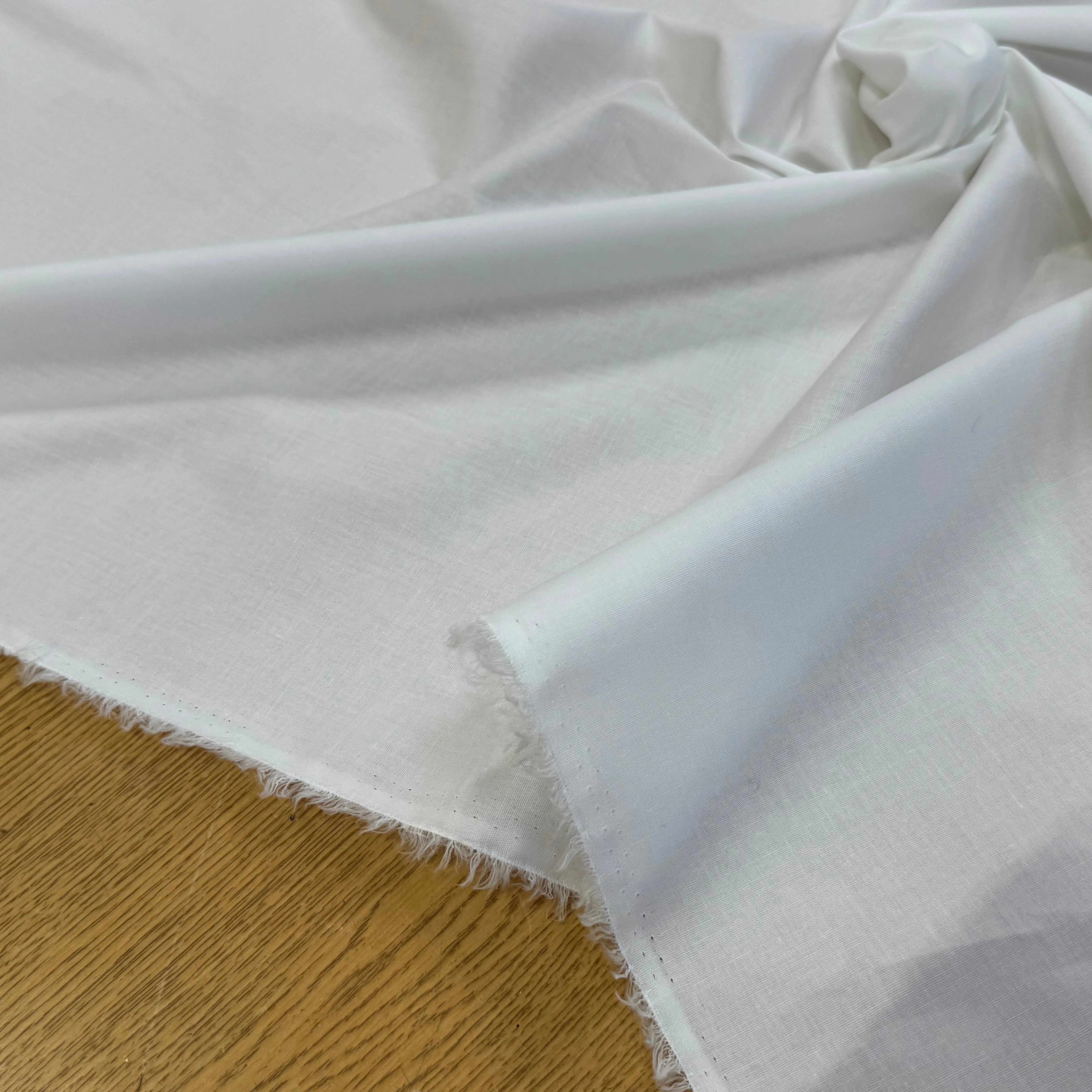 COTON CHEMISE LEGER BLANC STRETCH - My Little Coupon