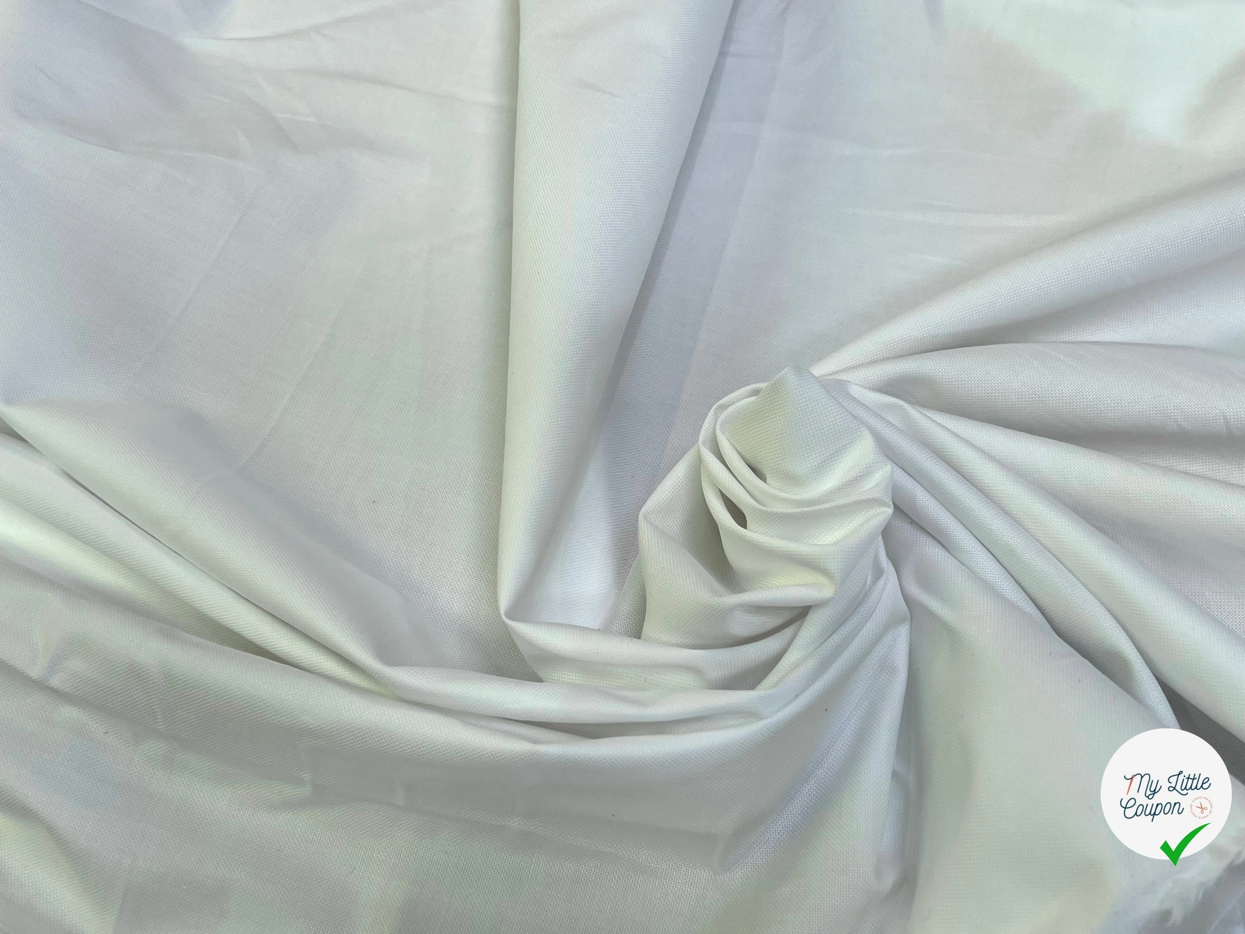 COTON CHEMISE PIQUÉ BLANC NEIGE - My Little Coupon