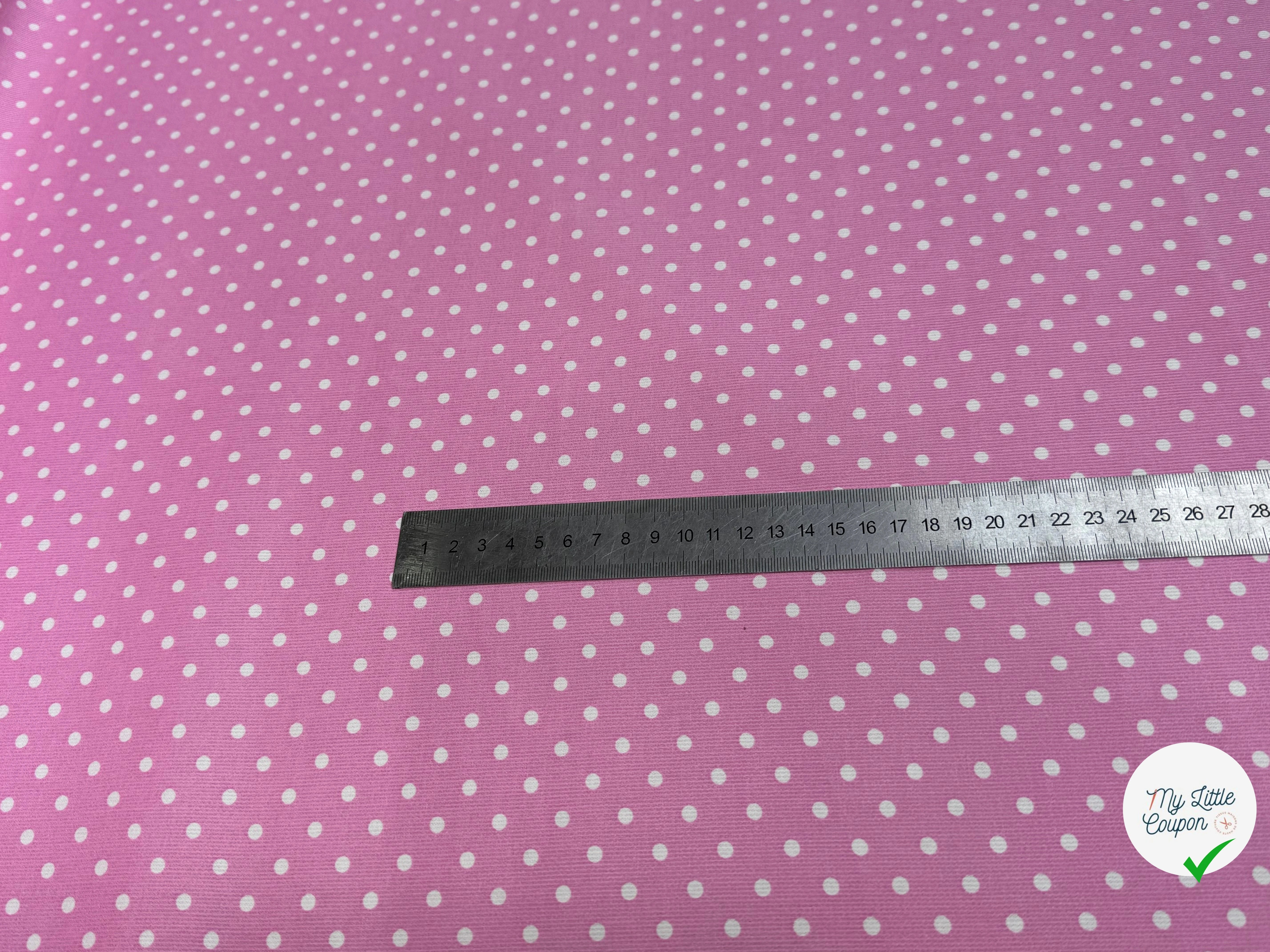 COTON COTELÉ ROSE À POIS - My Little Coupon