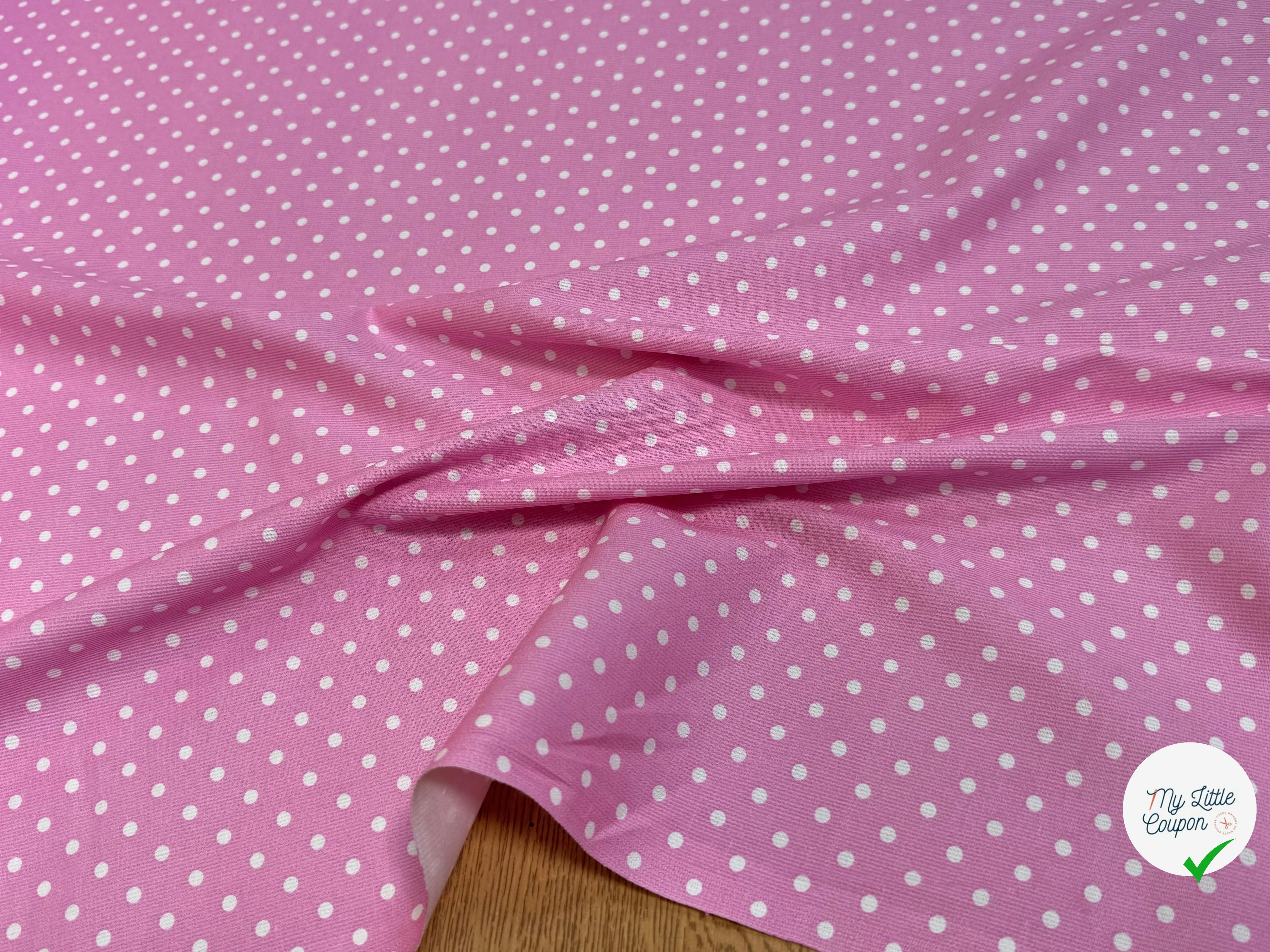 COTON COTELÉ ROSE À POIS - My Little Coupon