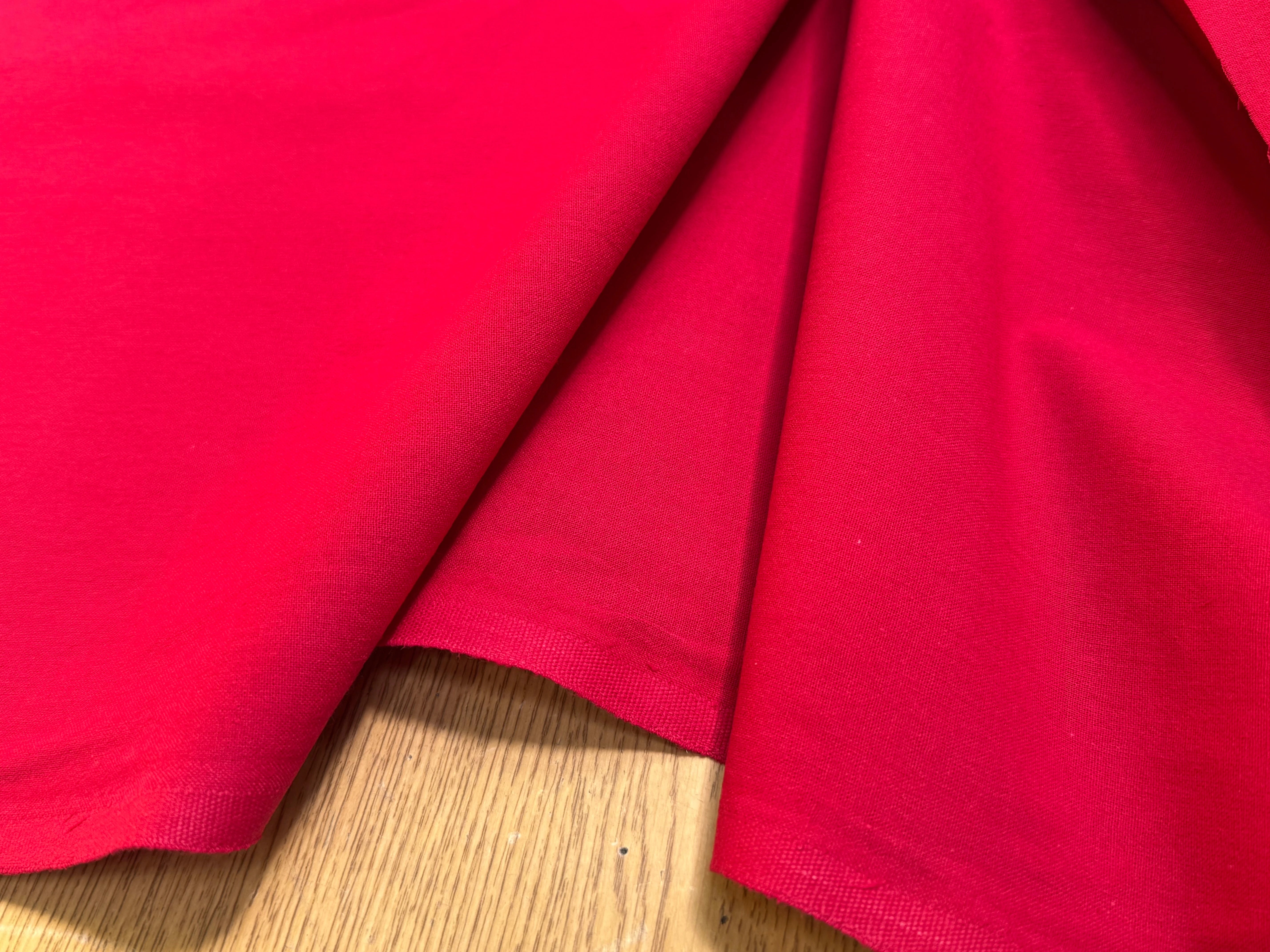 COTON CRETONNE JEKYLL CERISE 211 - My Little Coupon