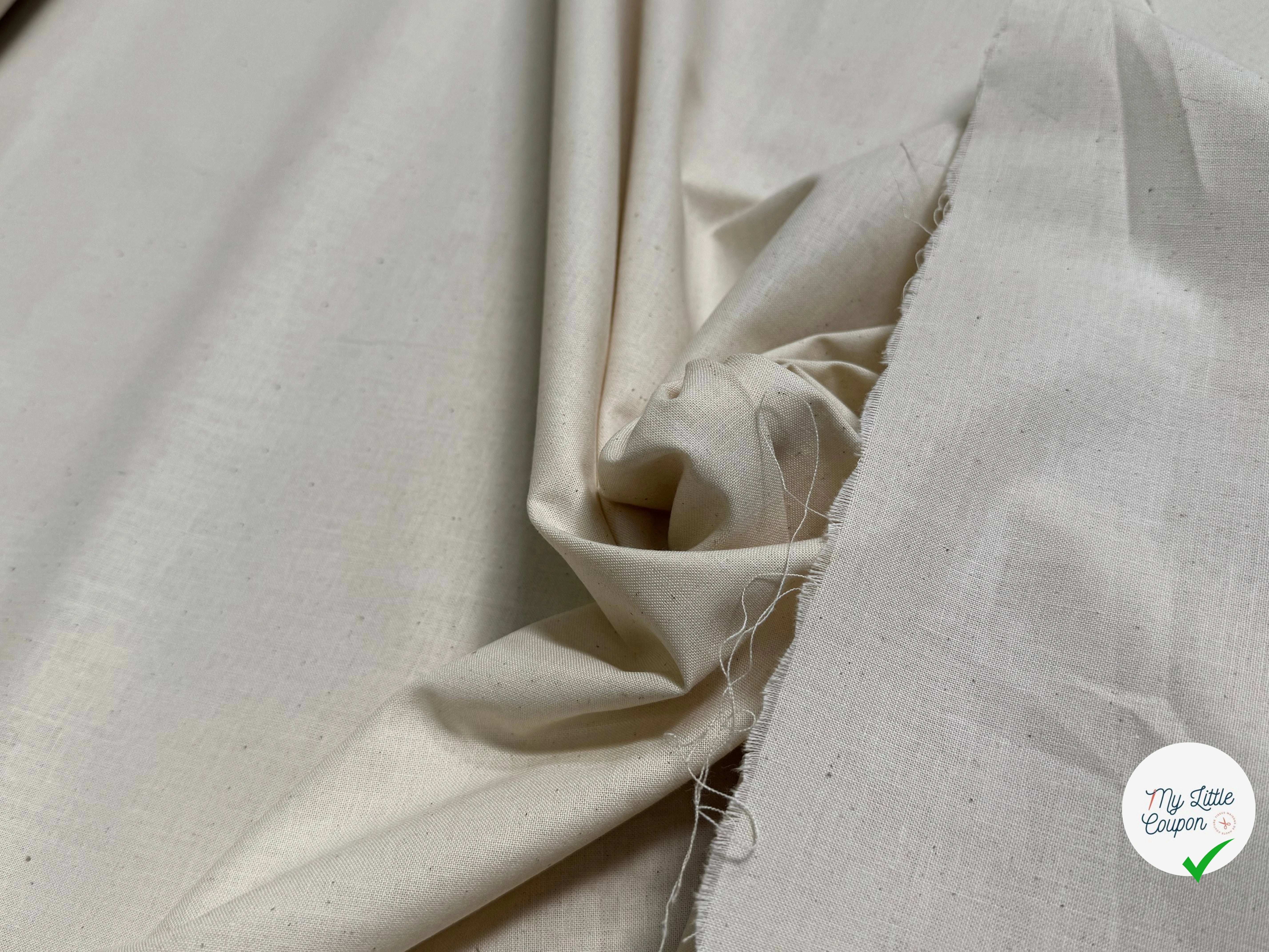 COTON CRETONNE JEKYLL ÉCRU - My Little Coupon
