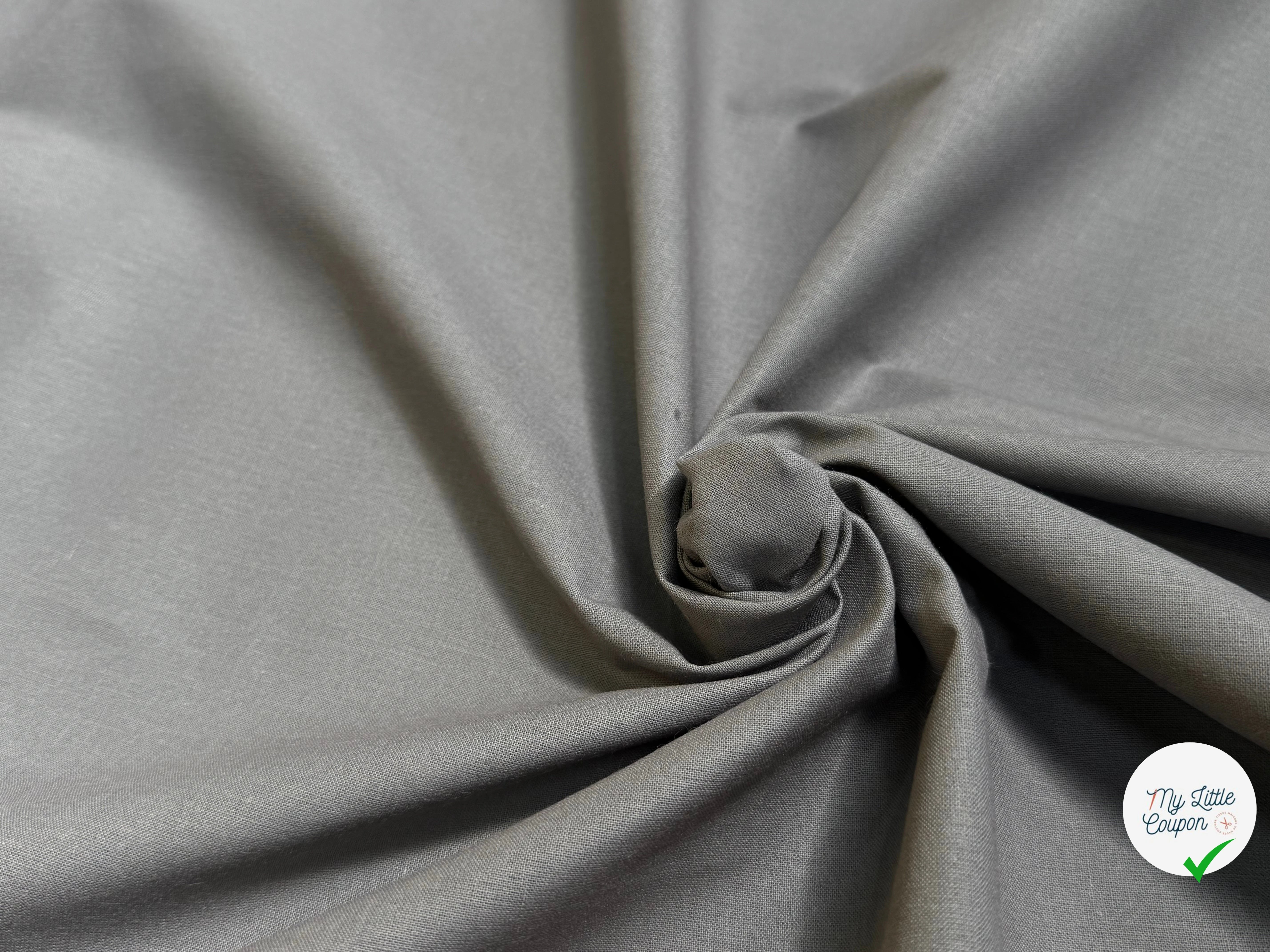 COTON CRETONNE JEKYLL FLANELLE ARDOISE 305 - My Little Coupon