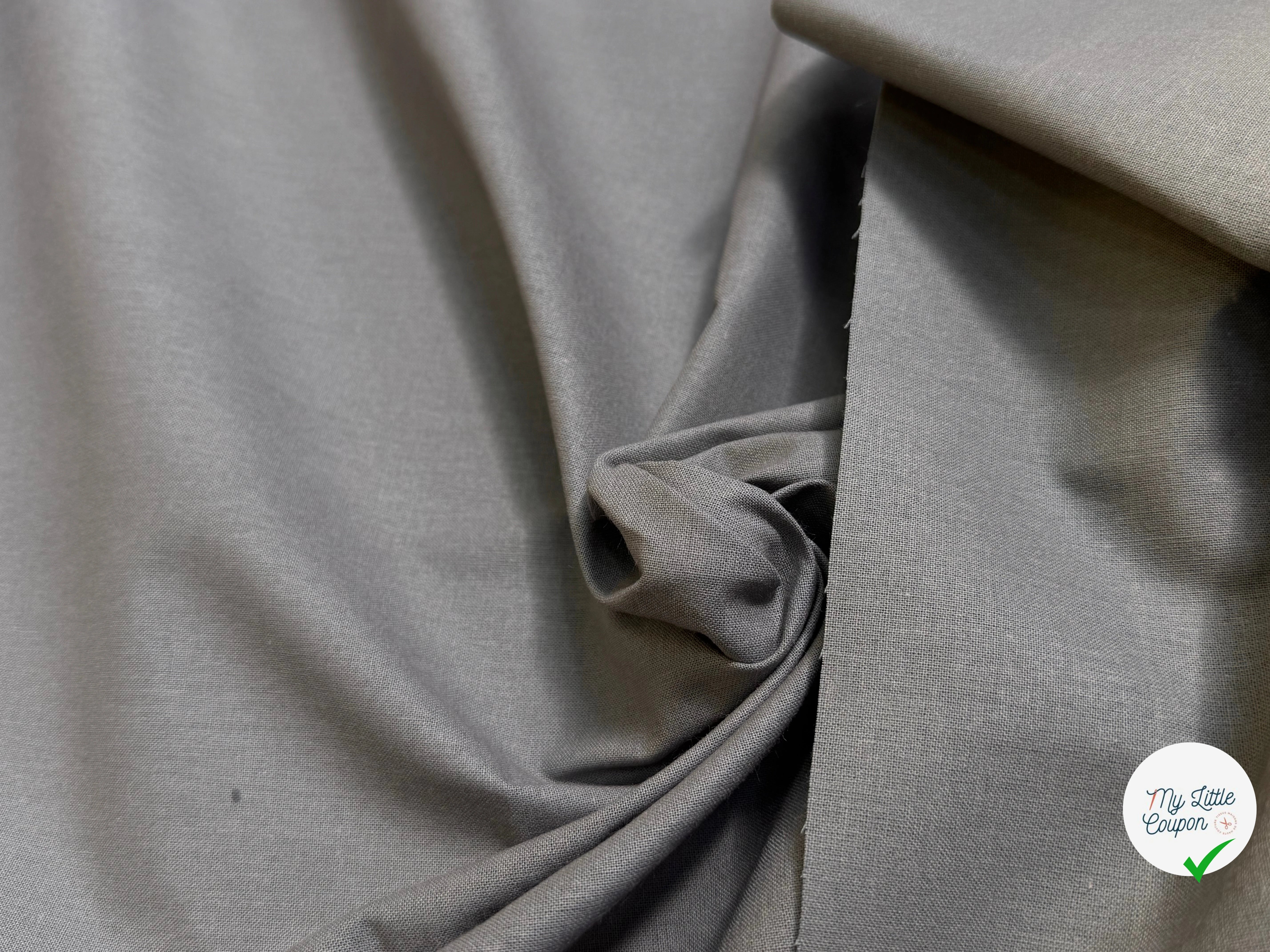 COTON CRETONNE JEKYLL FLANELLE ARDOISE 305 - My Little Coupon