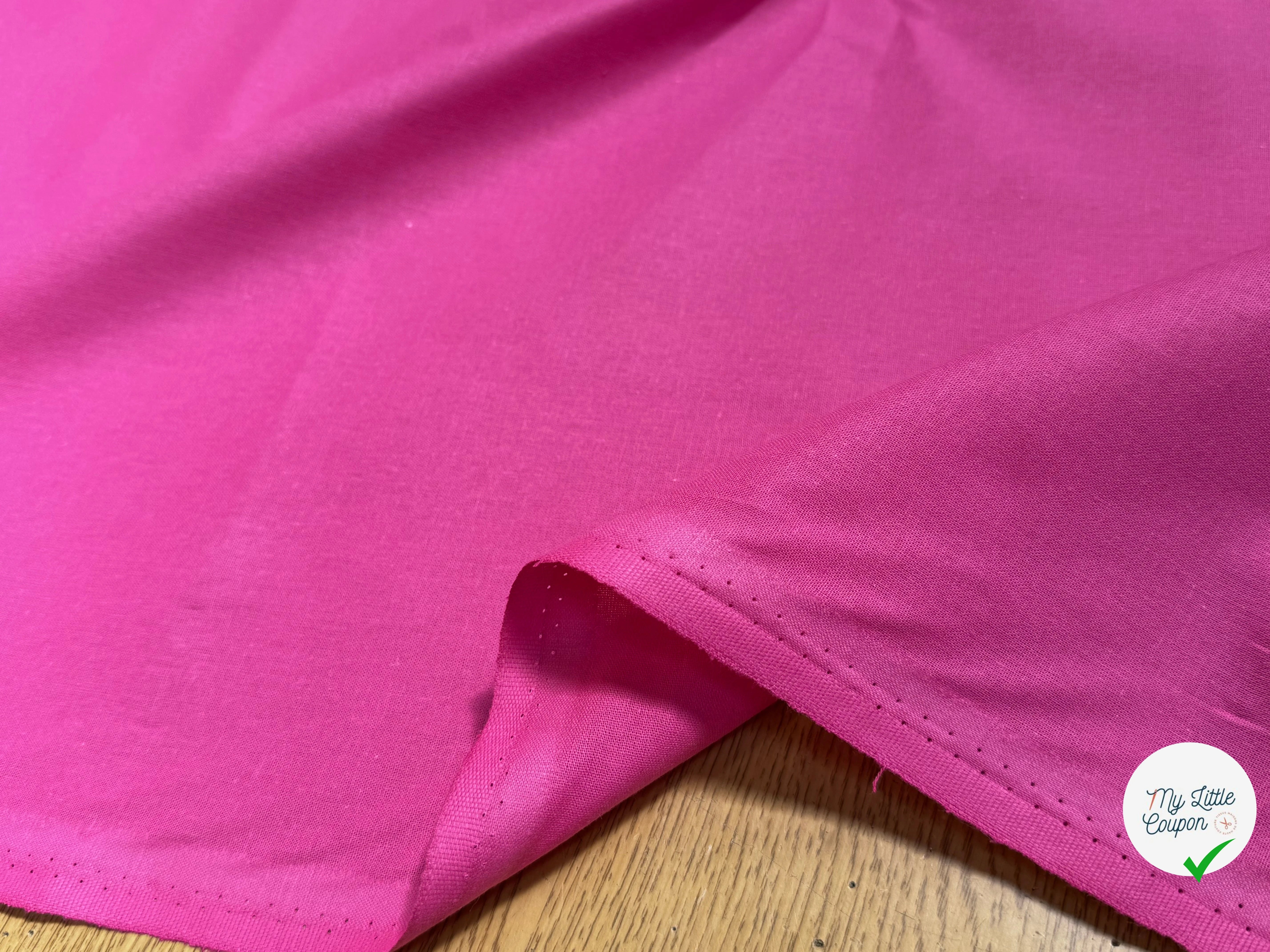 COTON CRETONNE JEKYLL FUCHSIA 208 - My Little Coupon