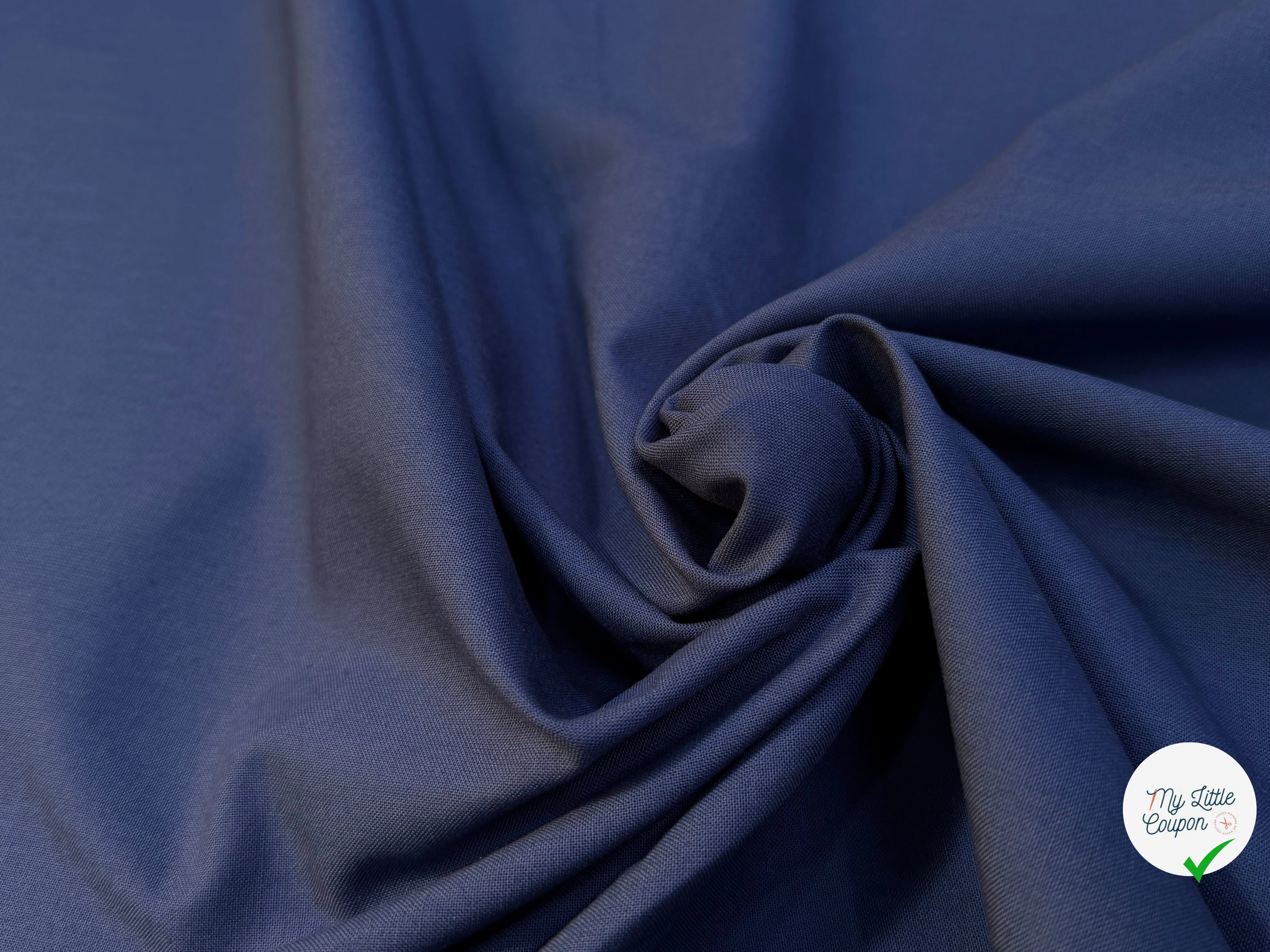 COTON CRETONNE JEKYLL NAVY 318 - My Little Coupon