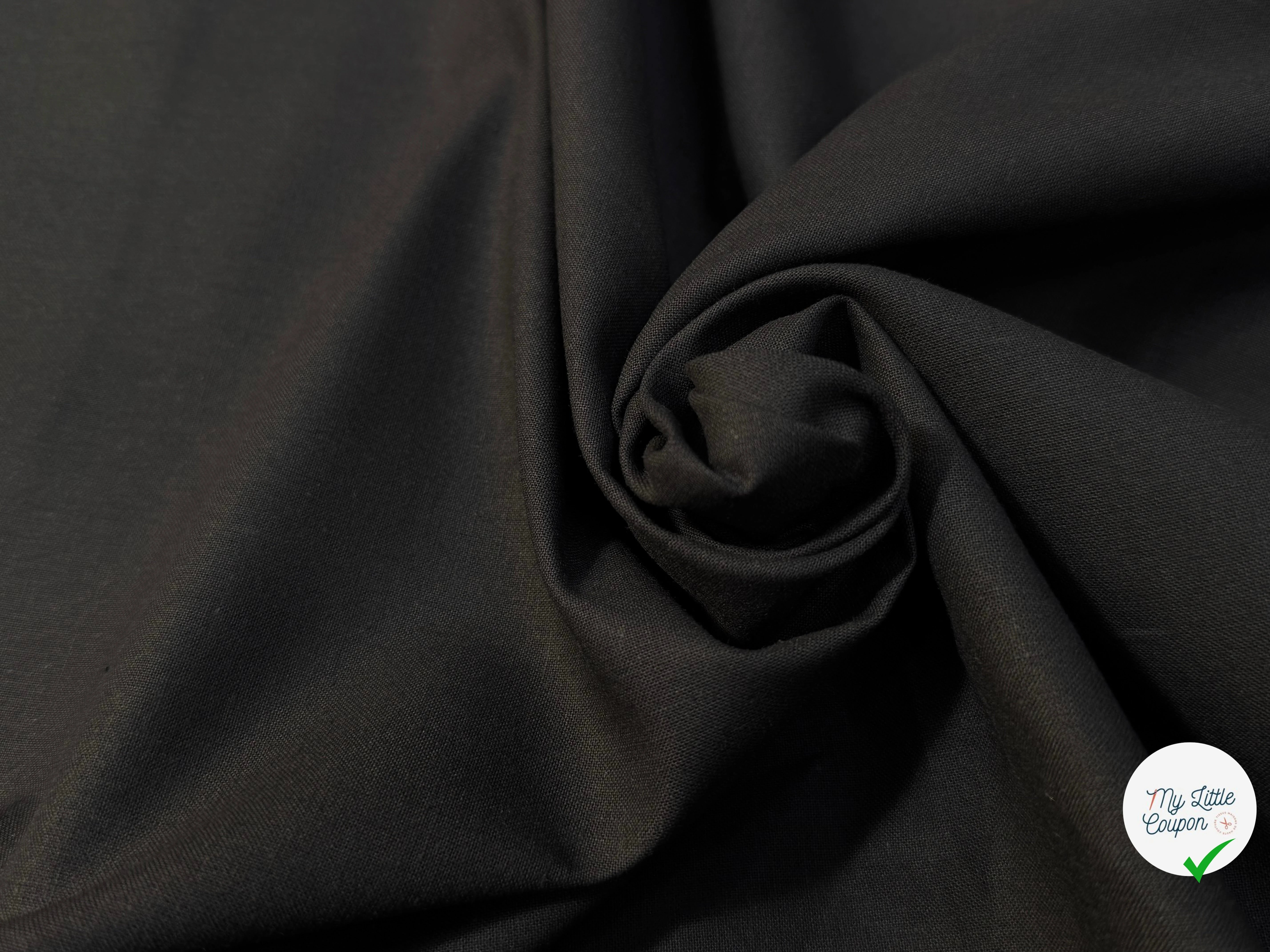 COTON CRETONNE JEKYLL NOIR 230 - My Little Coupon