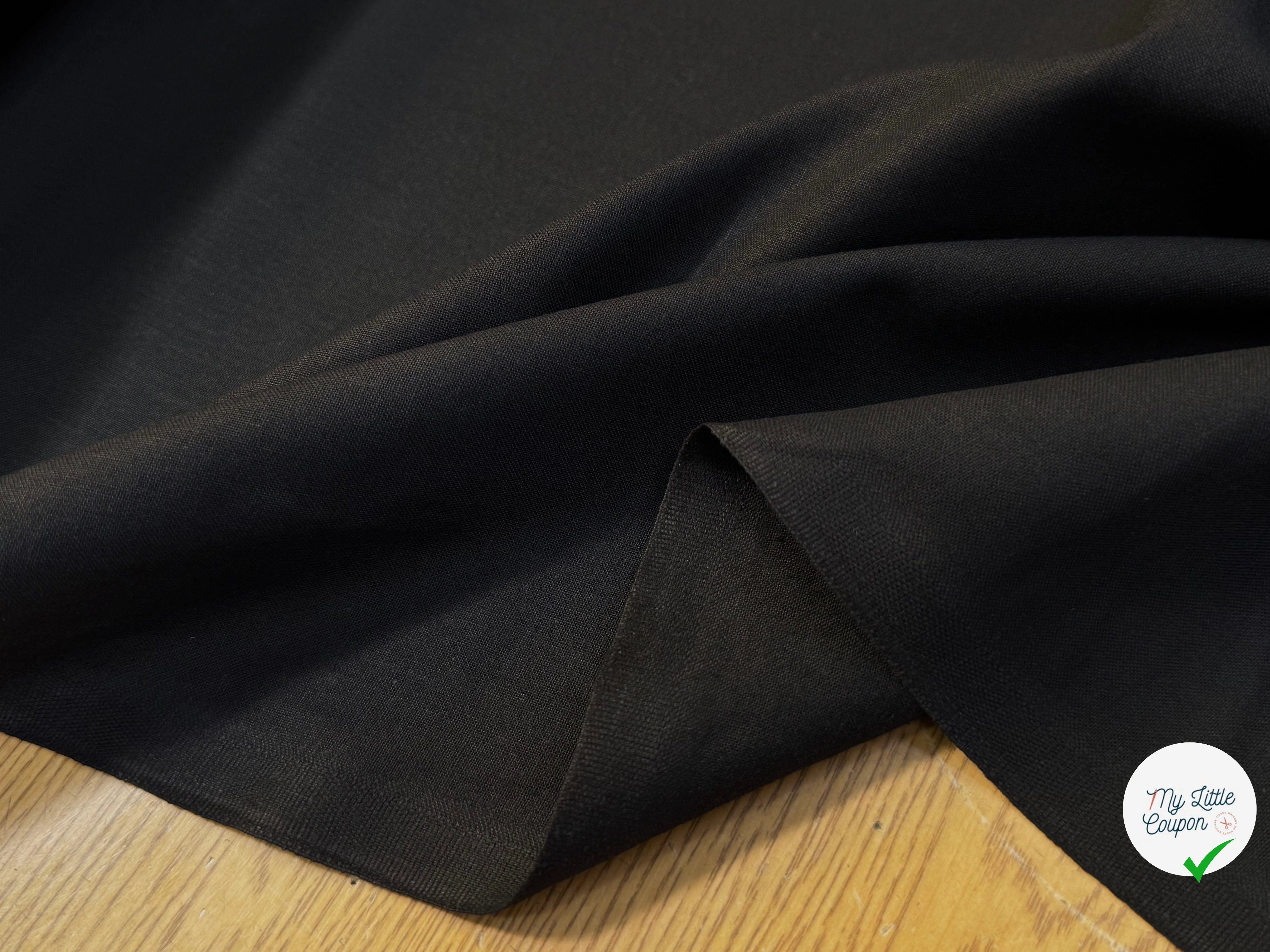 COTON CRETONNE JEKYLL NOIR 230 - My Little Coupon