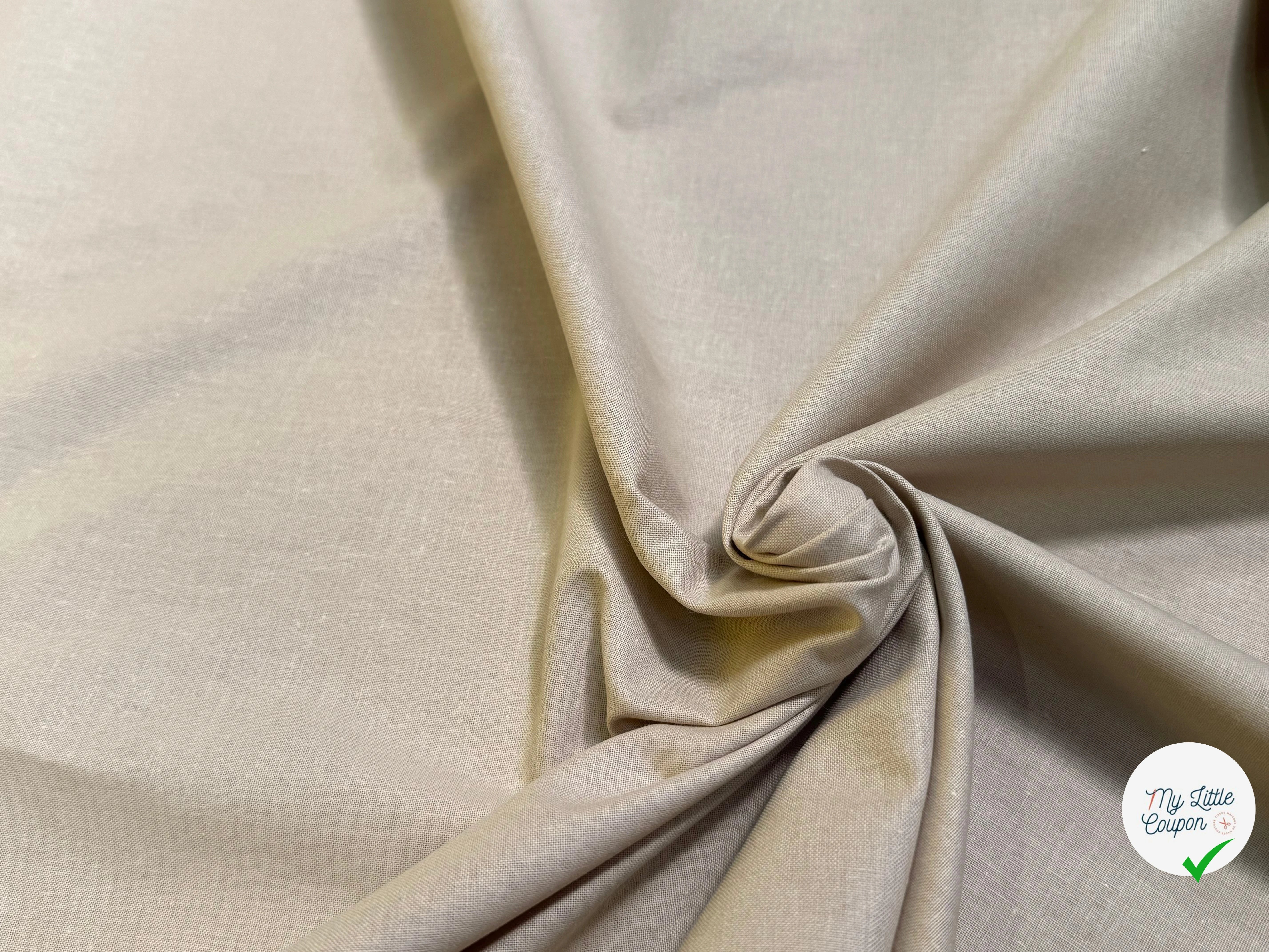 COTON CRETONNE JEKYLL NOUGAT 314 - My Little Coupon