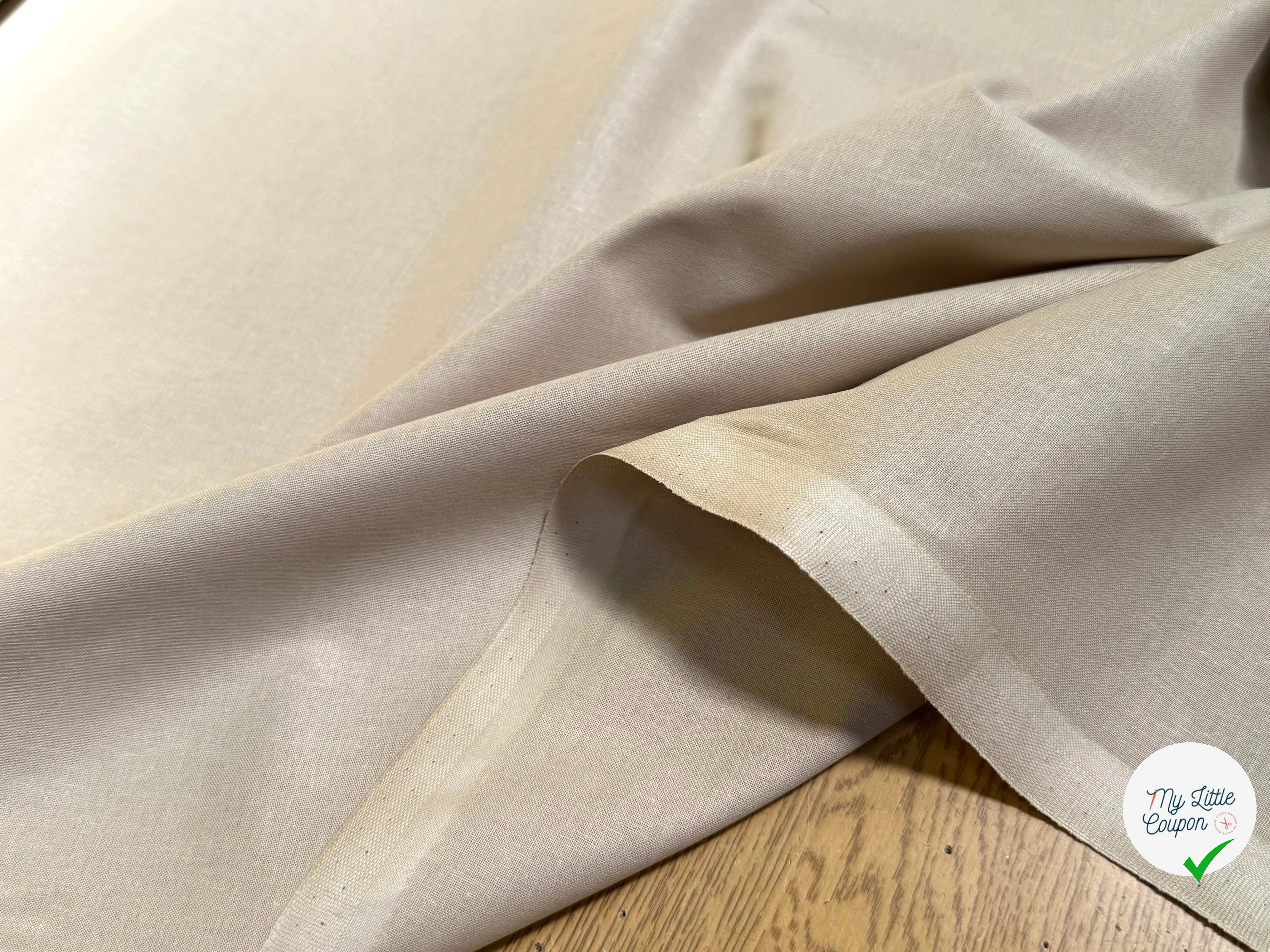 COTON CRETONNE JEKYLL NOUGAT 314 - My Little Coupon