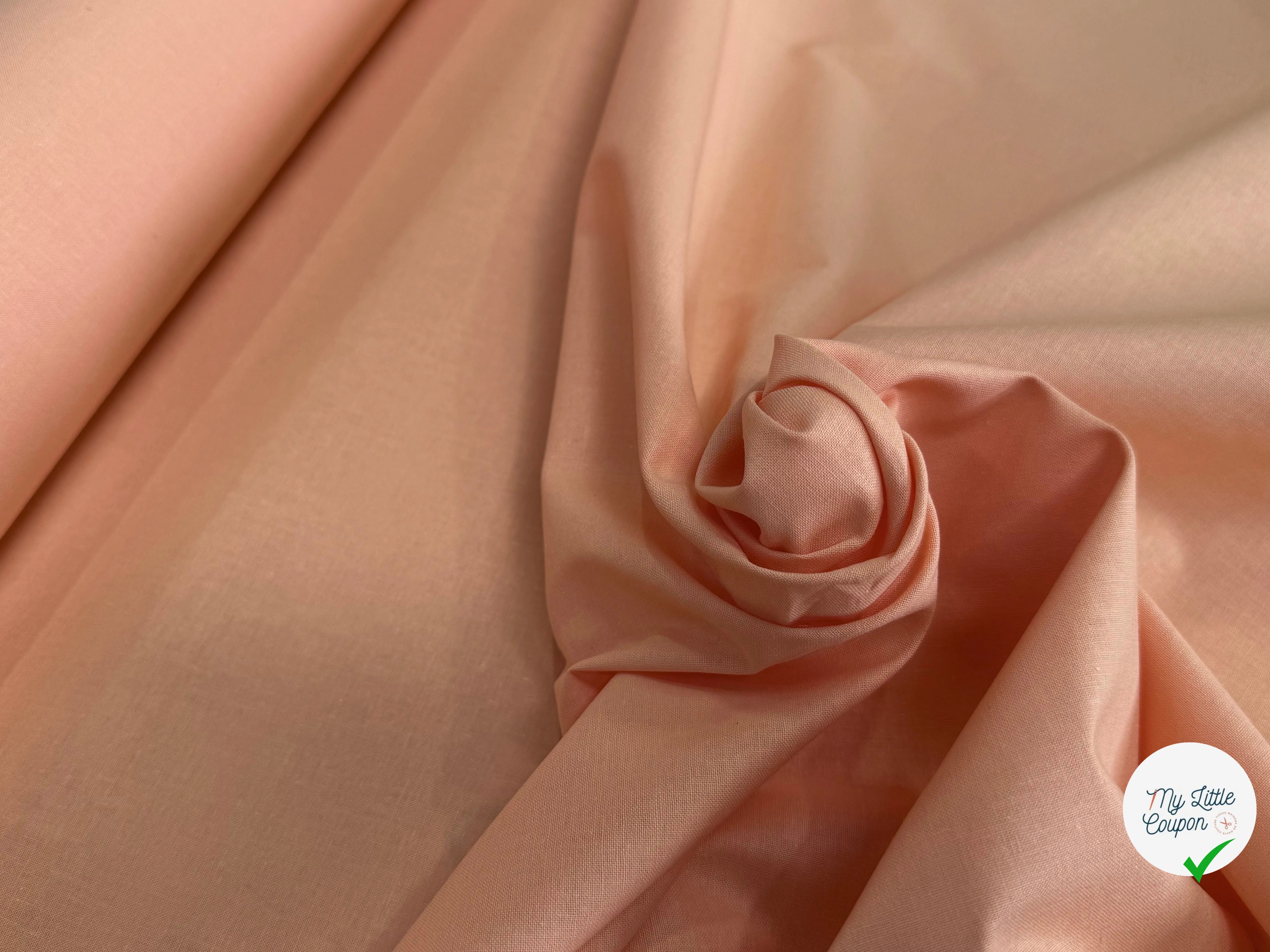 COTON CRETONNE JEKYLL PEACH 358 - My Little Coupon